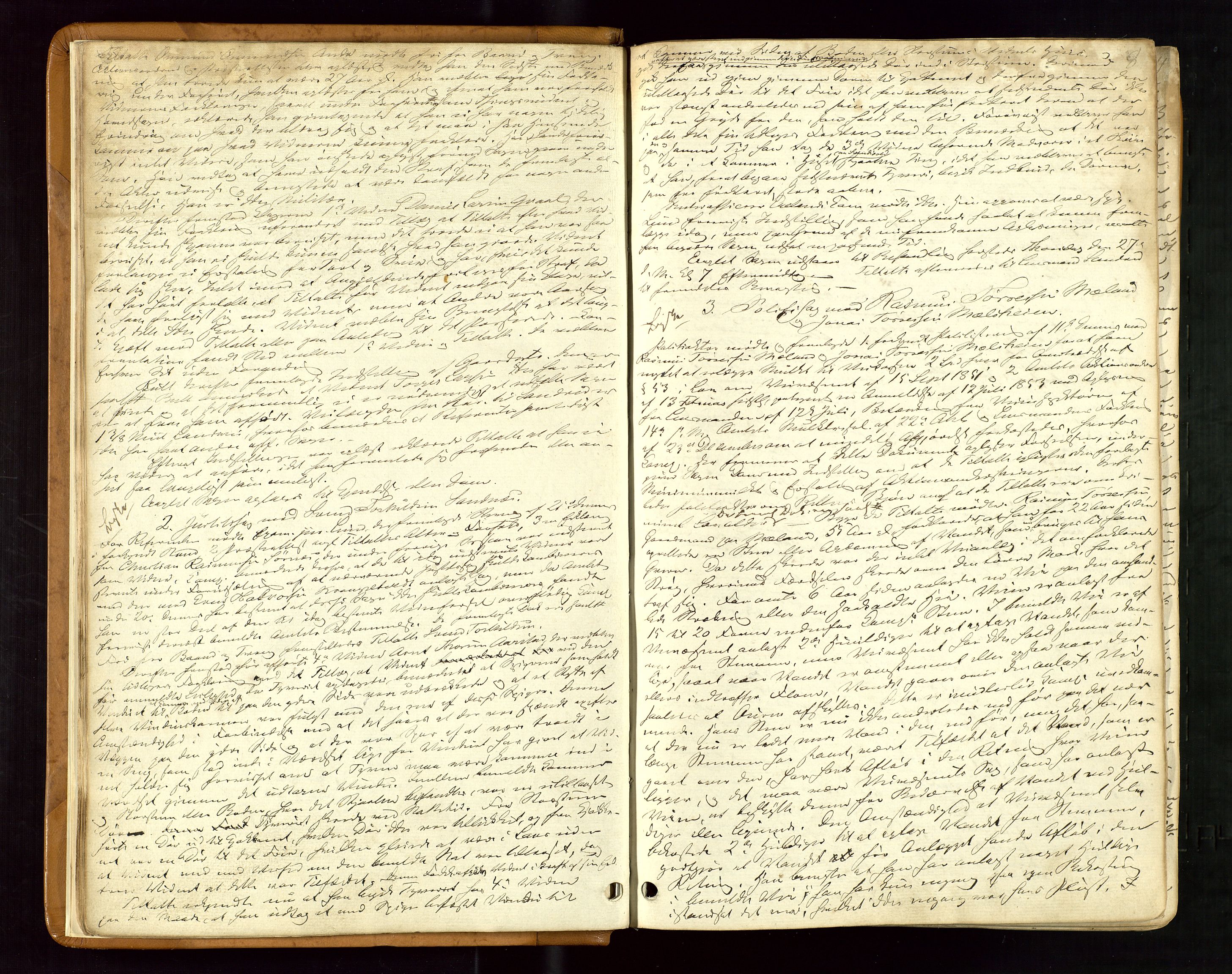 Jæren og Dalane sorenskriveri, AV/SAST-A-100306/3/30/30BBC/L0007: EKSTRARETTSPROTOKOLL - JÆREN, 1854-1862, p. 7b-8a