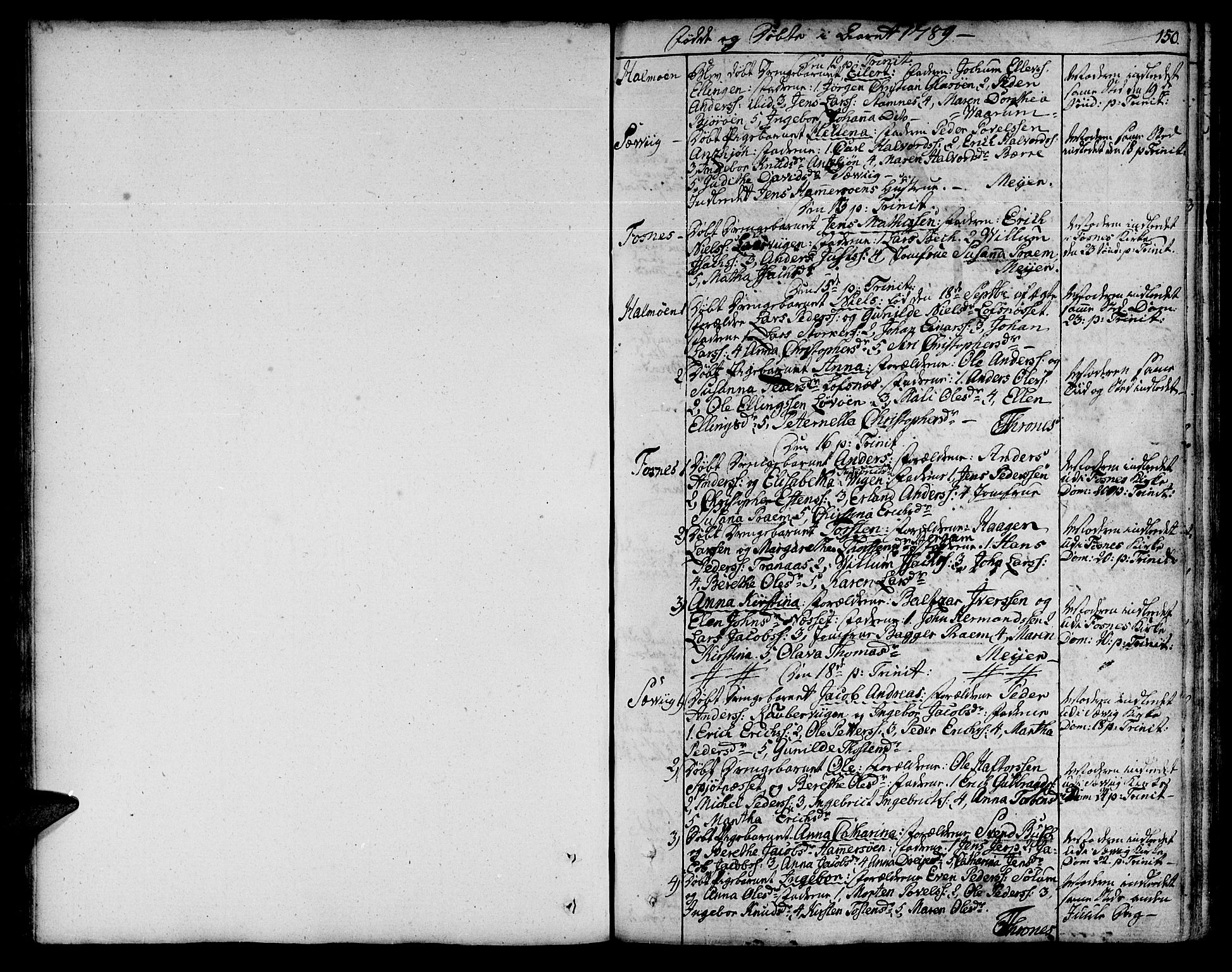 Ministerialprotokoller, klokkerbøker og fødselsregistre - Nord-Trøndelag, SAT/A-1458/773/L0608: Parish register (official) no. 773A02, 1784-1816, p. 150