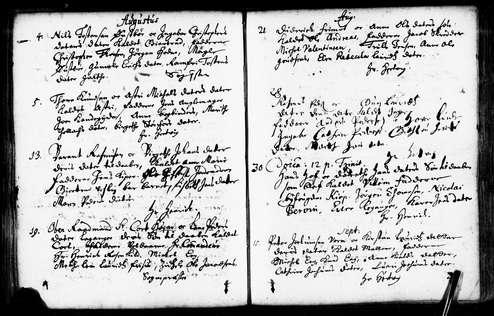 Domkirken sokneprestkontor, AV/SAST-A-101812/001/30/30BB/L0001: Parish register (copy) no. B 1, 1688-1714