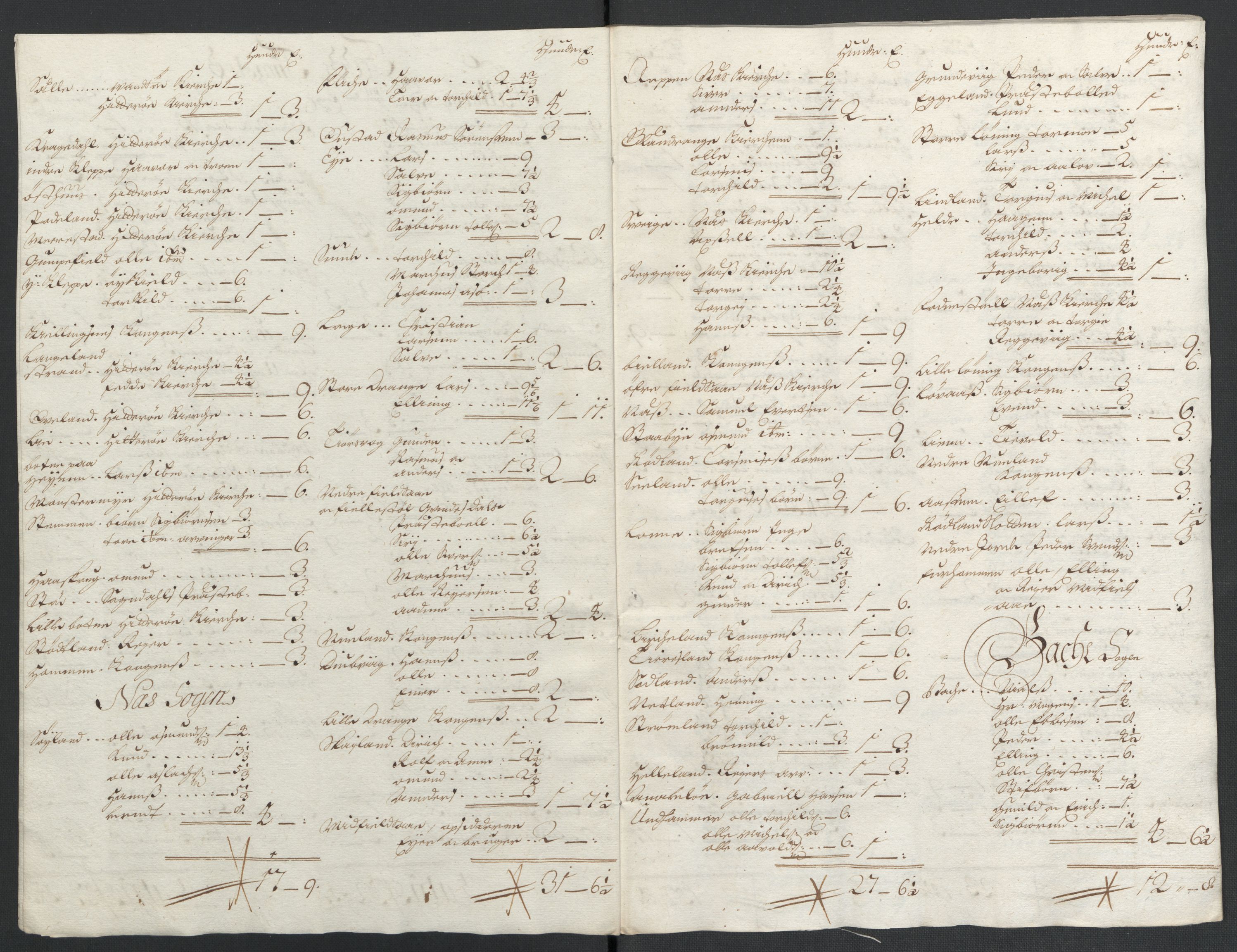 Rentekammeret inntil 1814, Reviderte regnskaper, Fogderegnskap, RA/EA-4092/R43/L2546: Fogderegnskap Lista og Mandal, 1696-1697, p. 103