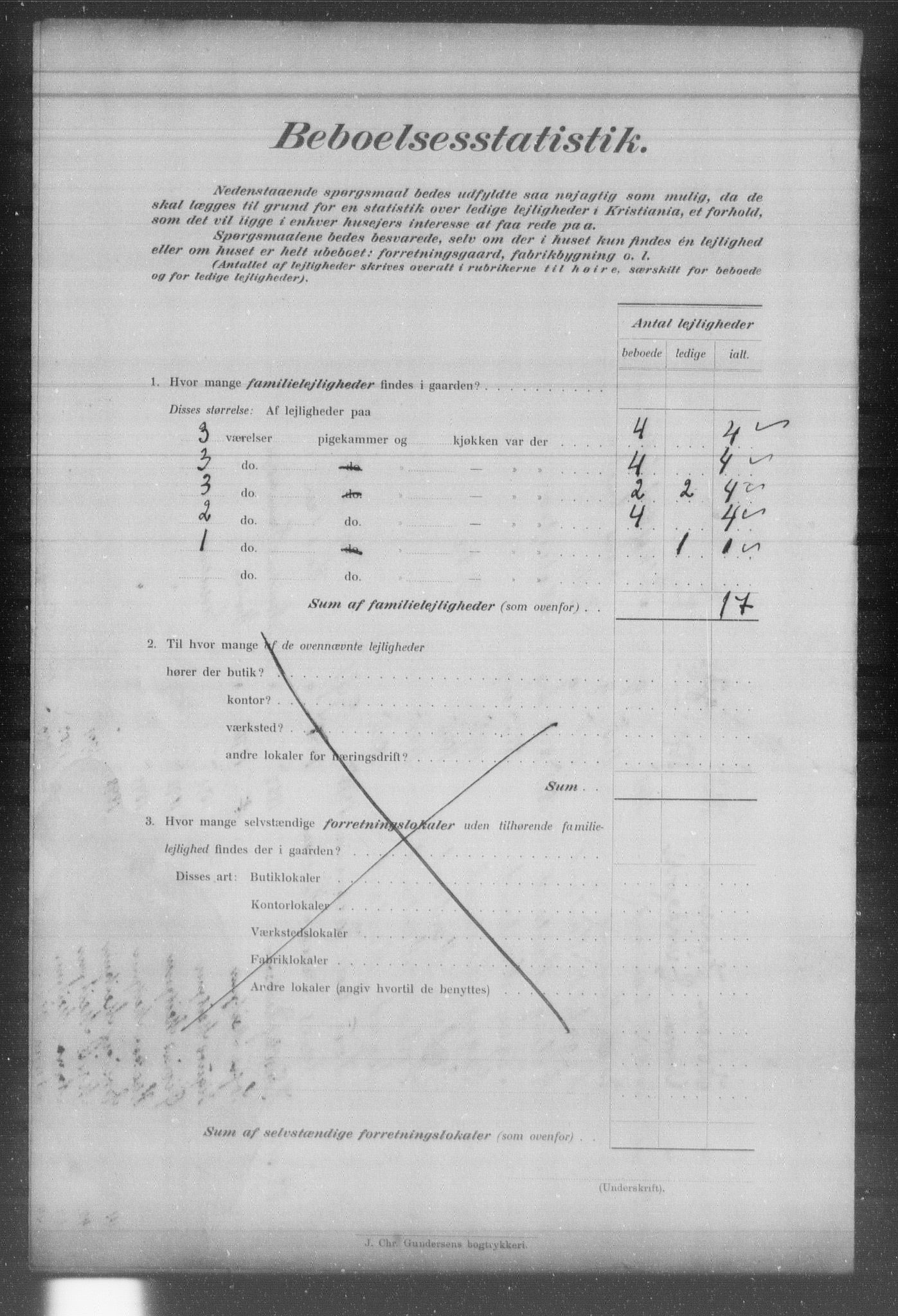 OBA, Municipal Census 1903 for Kristiania, 1903, p. 5216