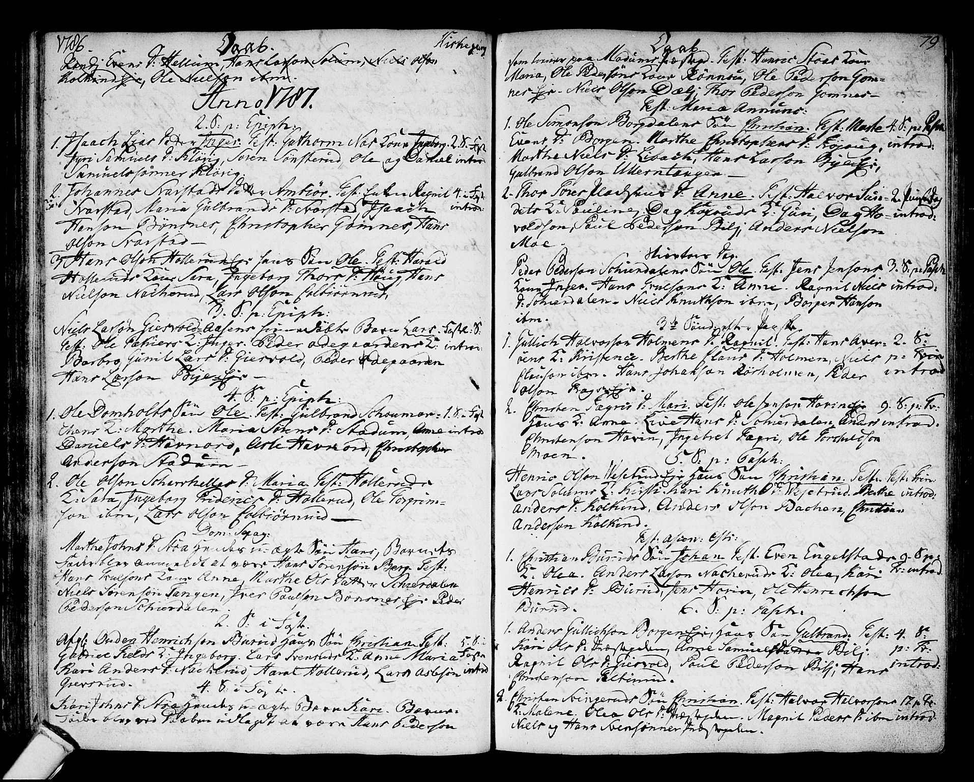 Hole kirkebøker, SAKO/A-228/F/Fa/L0002: Parish register (official) no. I 2, 1766-1814, p. 79