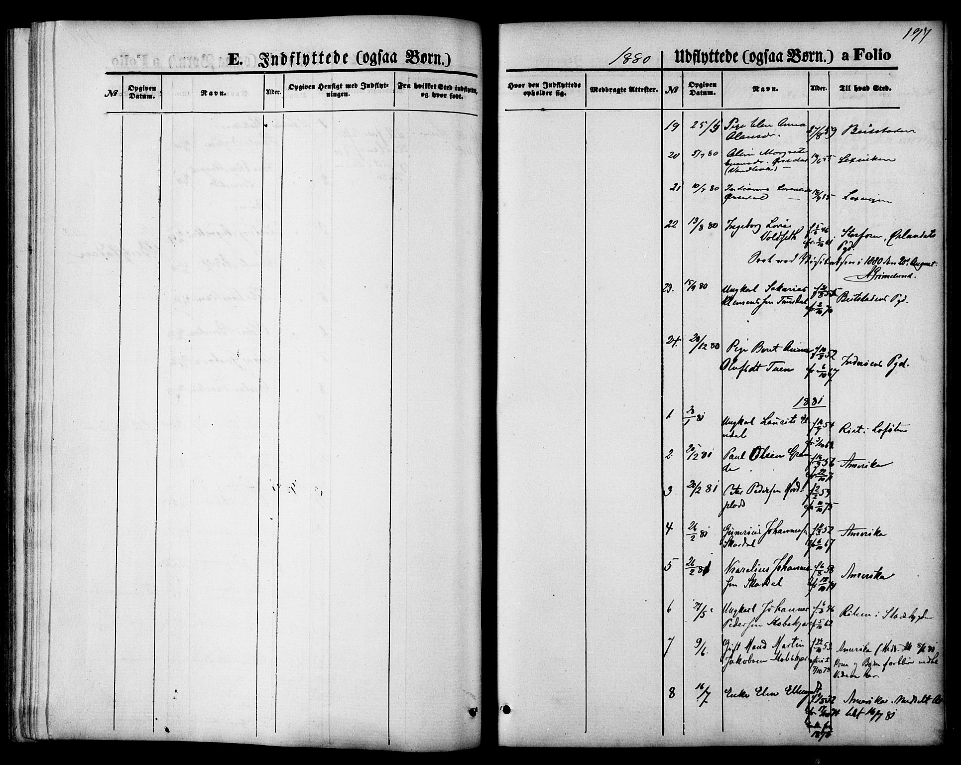 Ministerialprotokoller, klokkerbøker og fødselsregistre - Nord-Trøndelag, AV/SAT-A-1458/744/L0419: Parish register (official) no. 744A03, 1867-1881, p. 197