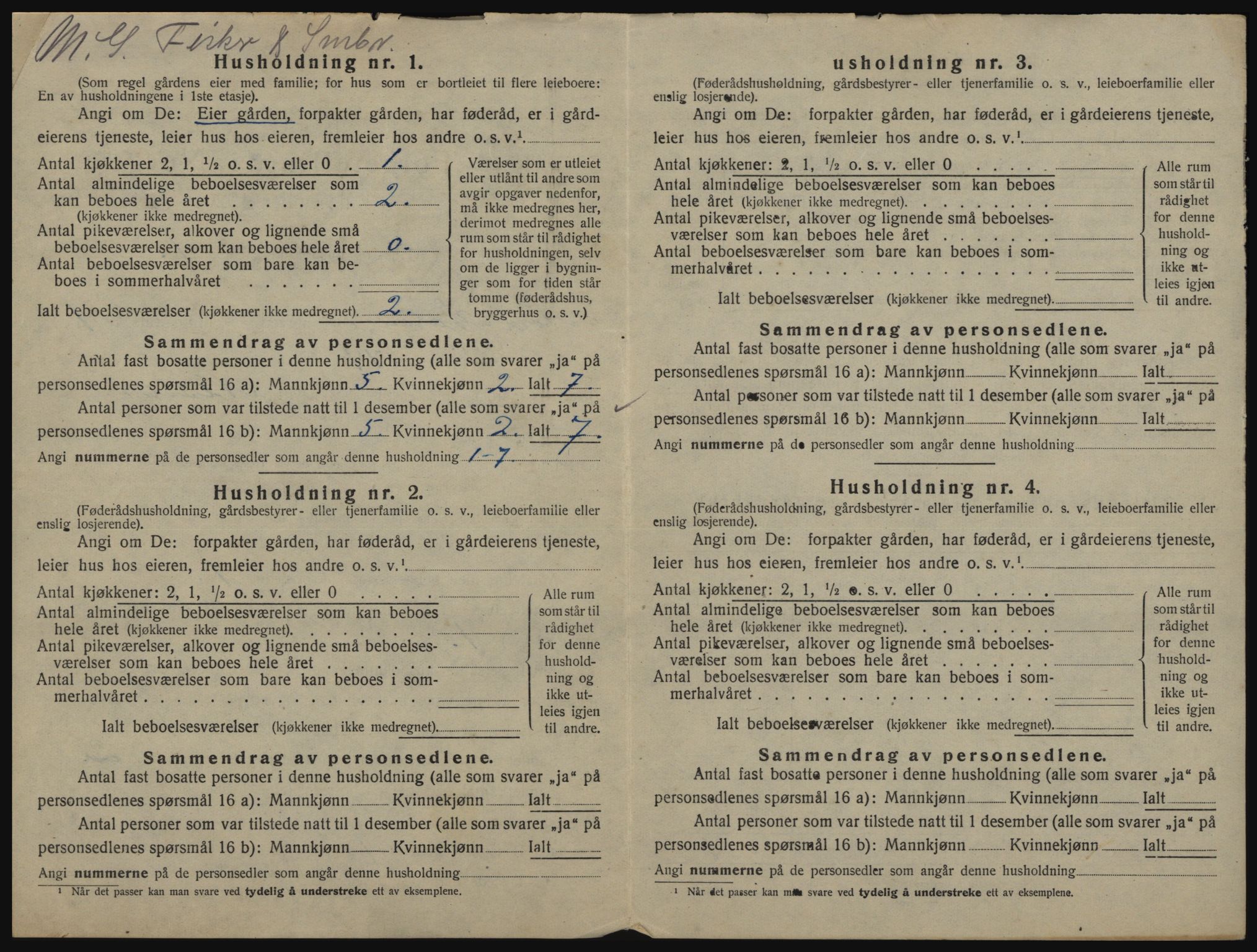 SATØ, 1920 census for Nord-Varanger, 1920, p. 32