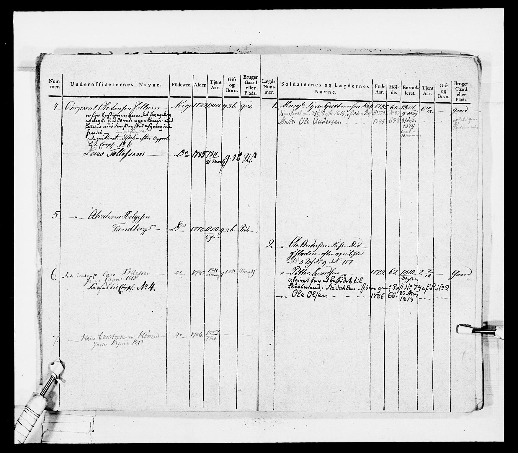 Generalitets- og kommissariatskollegiet, Det kongelige norske kommissariatskollegium, AV/RA-EA-5420/E/Eh/L0036a: Nordafjelske gevorbne infanteriregiment, 1813, p. 335