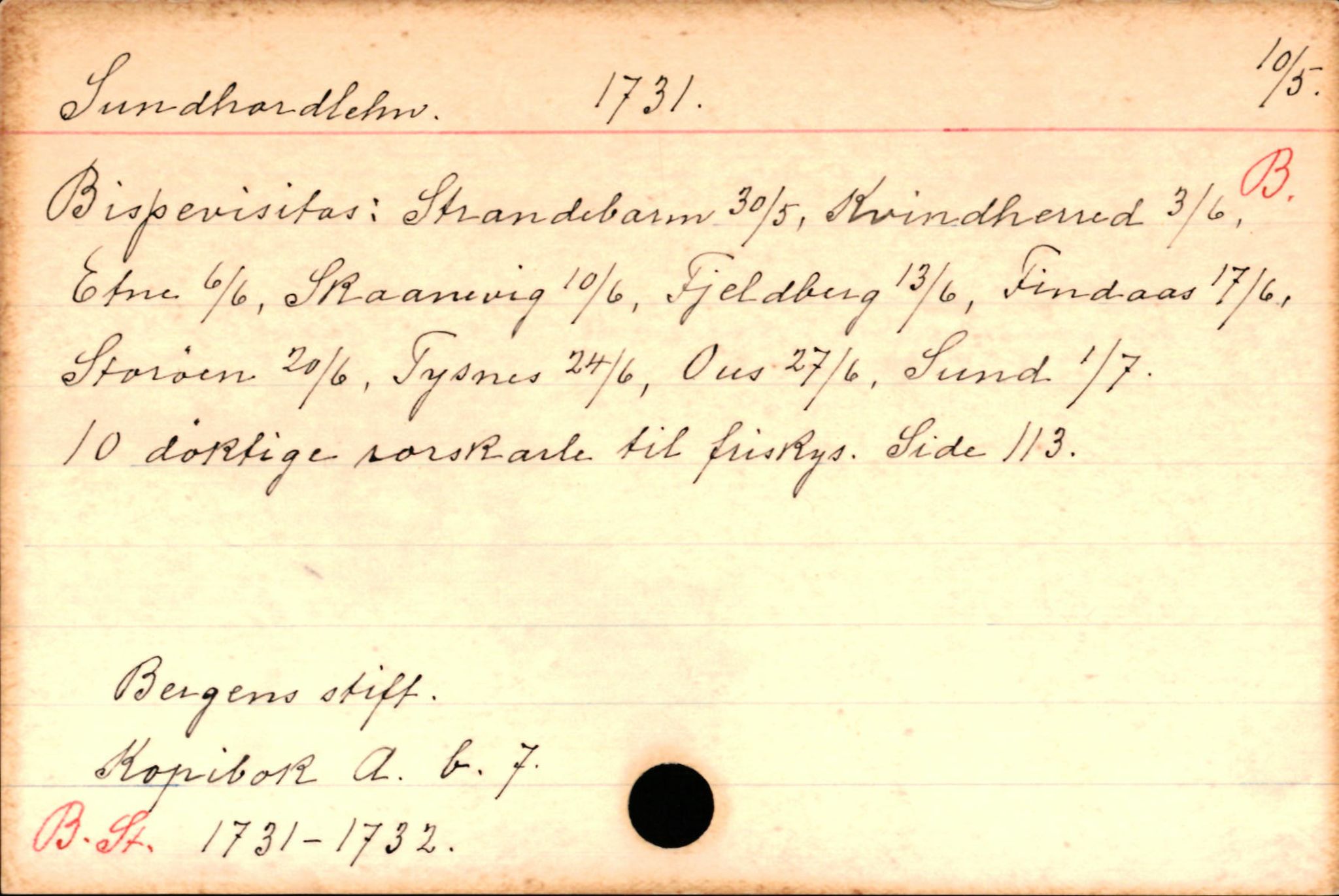 Haugen, Johannes - lærer, AV/SAB-SAB/PA-0036/01/L0001: Om klokkere og lærere, 1521-1904, p. 3190