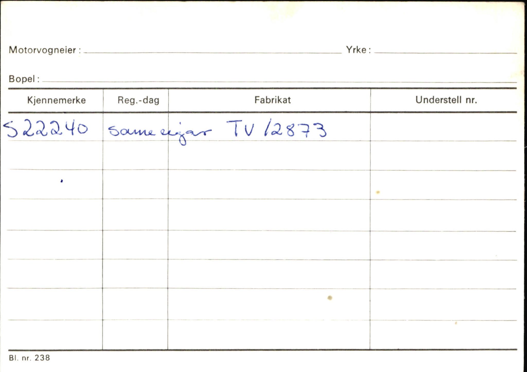 Statens vegvesen, Sogn og Fjordane vegkontor, SAB/A-5301/4/F/L0126: Eigarregister Fjaler M-Å. Leikanger A-Å, 1945-1975, p. 2374