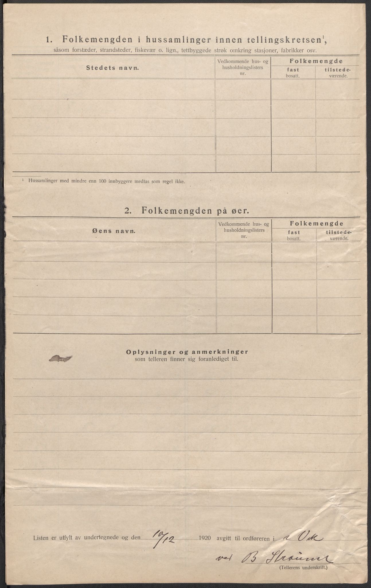 SAB, 1920 census for Vik, 1920, p. 35