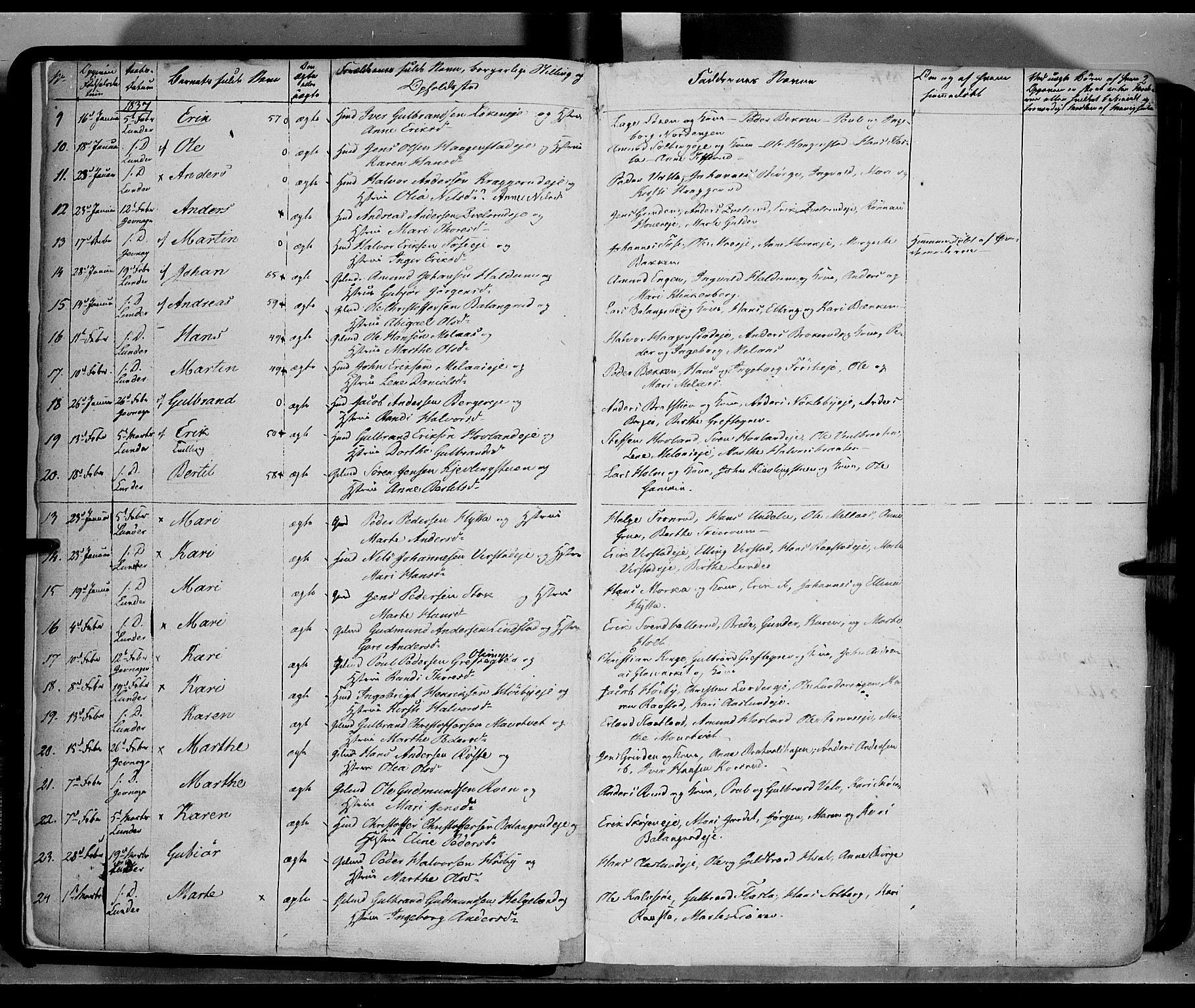 Jevnaker prestekontor, AV/SAH-PREST-116/H/Ha/Haa/L0006: Parish register (official) no. 6, 1837-1857, p. 2