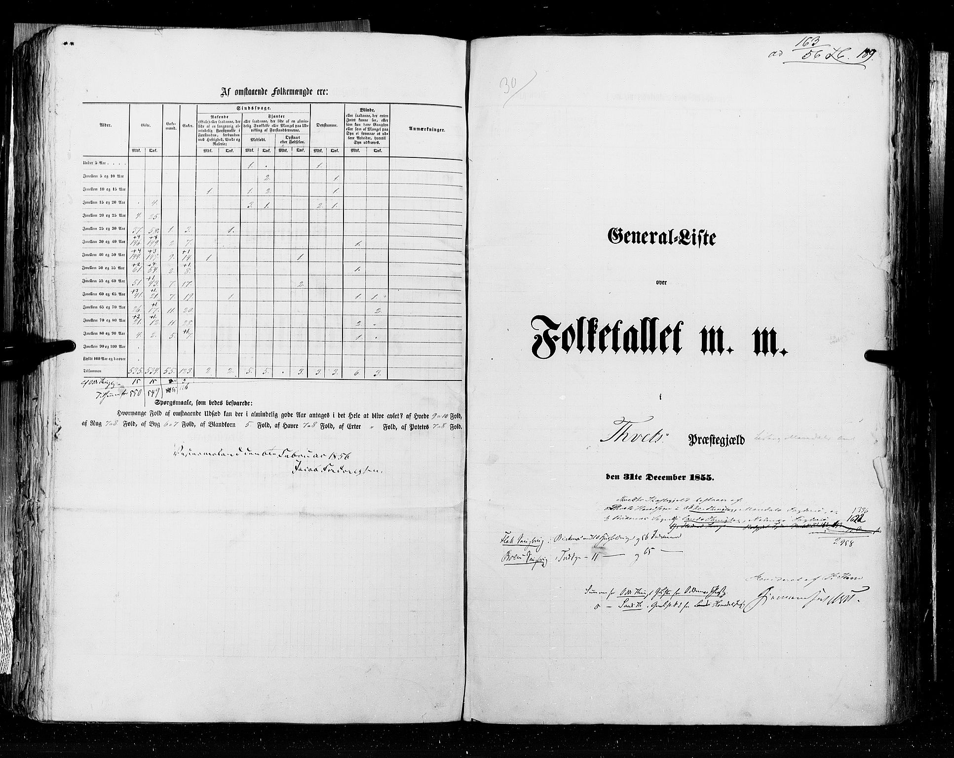 RA, Census 1855, vol. 3: Bratsberg amt, Nedenes amt og Lister og Mandal amt, 1855, p. 189