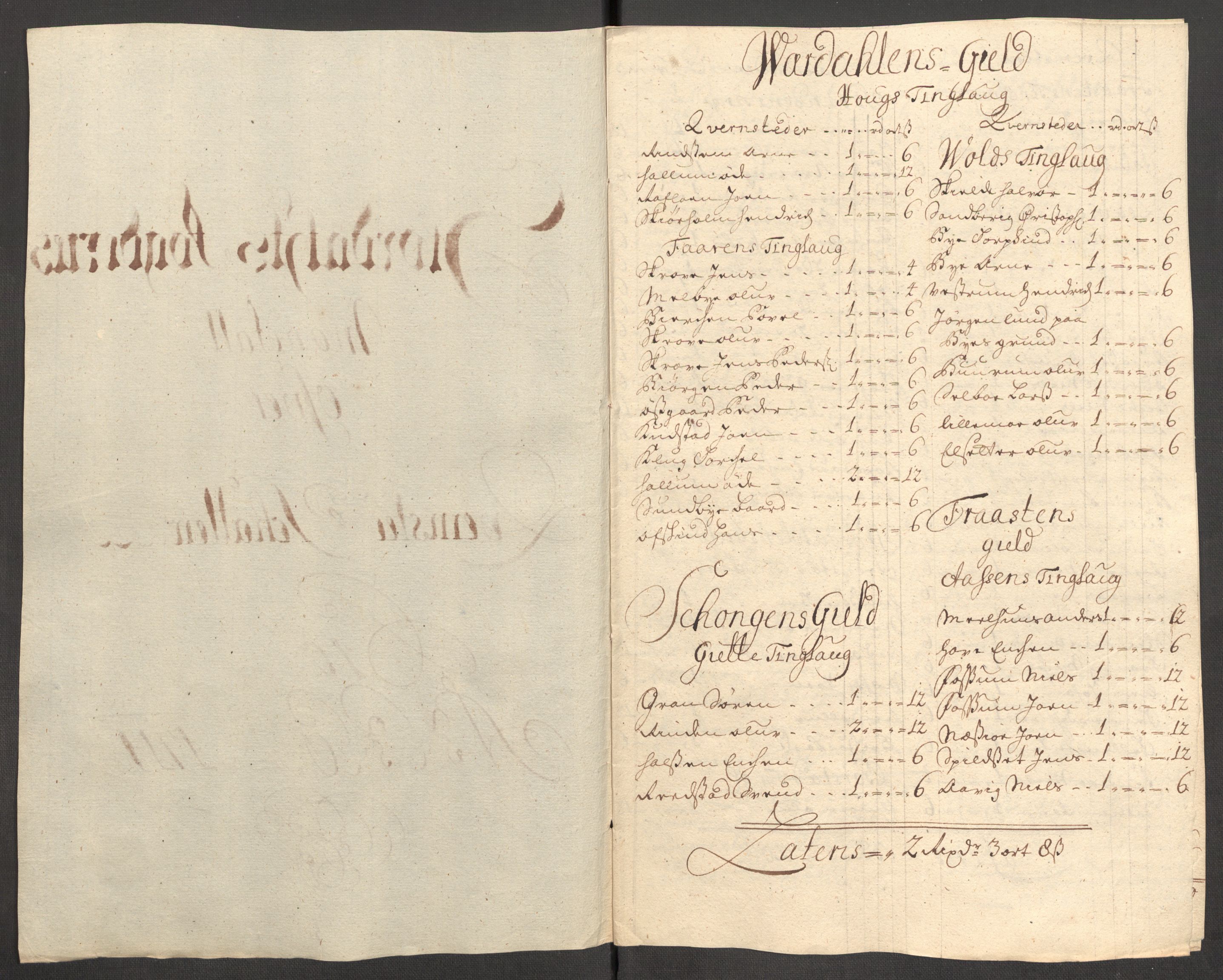 Rentekammeret inntil 1814, Reviderte regnskaper, Fogderegnskap, AV/RA-EA-4092/R62/L4201: Fogderegnskap Stjørdal og Verdal, 1711, p. 120