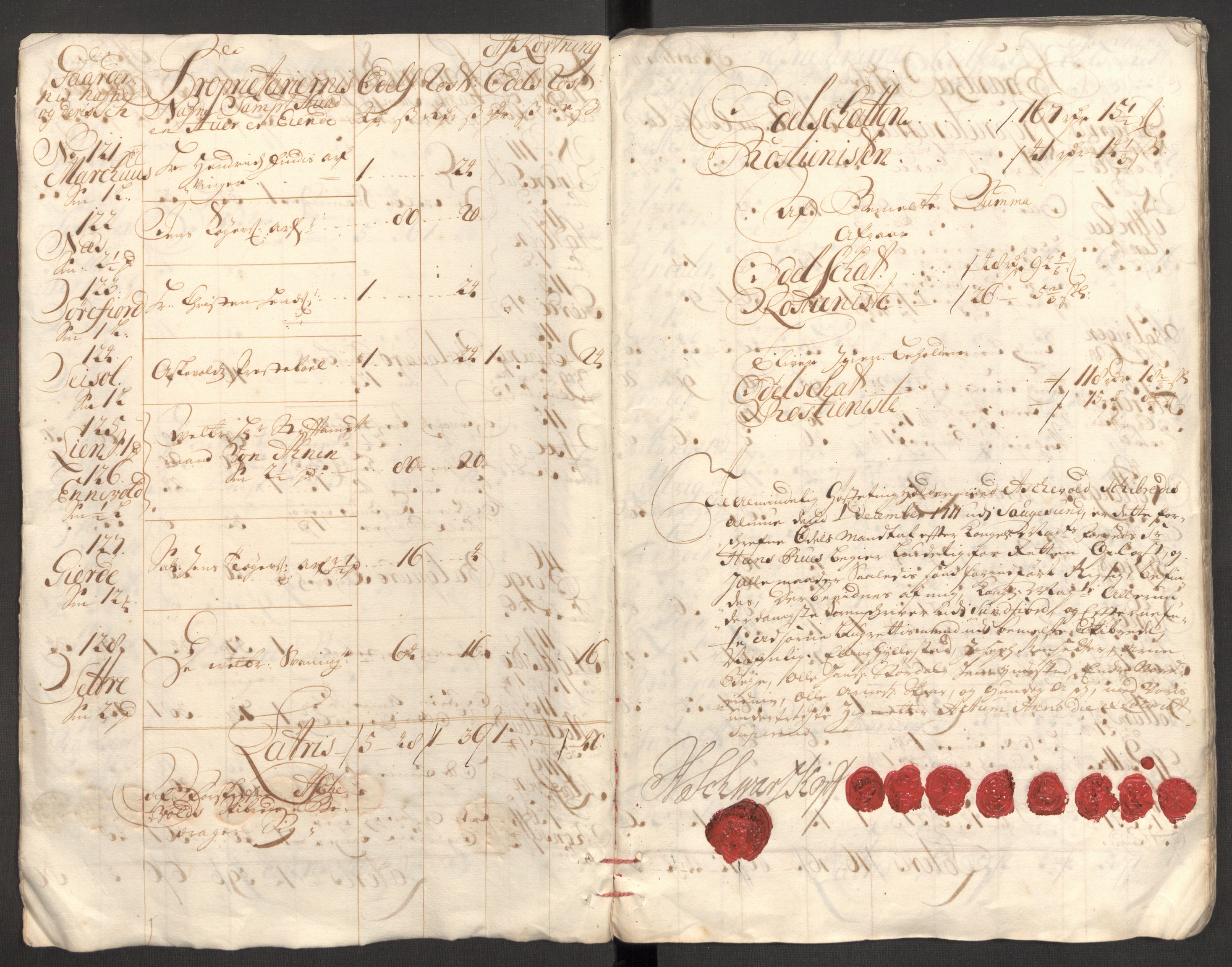 Rentekammeret inntil 1814, Reviderte regnskaper, Fogderegnskap, AV/RA-EA-4092/R53/L3433: Fogderegnskap Sunn- og Nordfjord, 1710-1711, p. 352