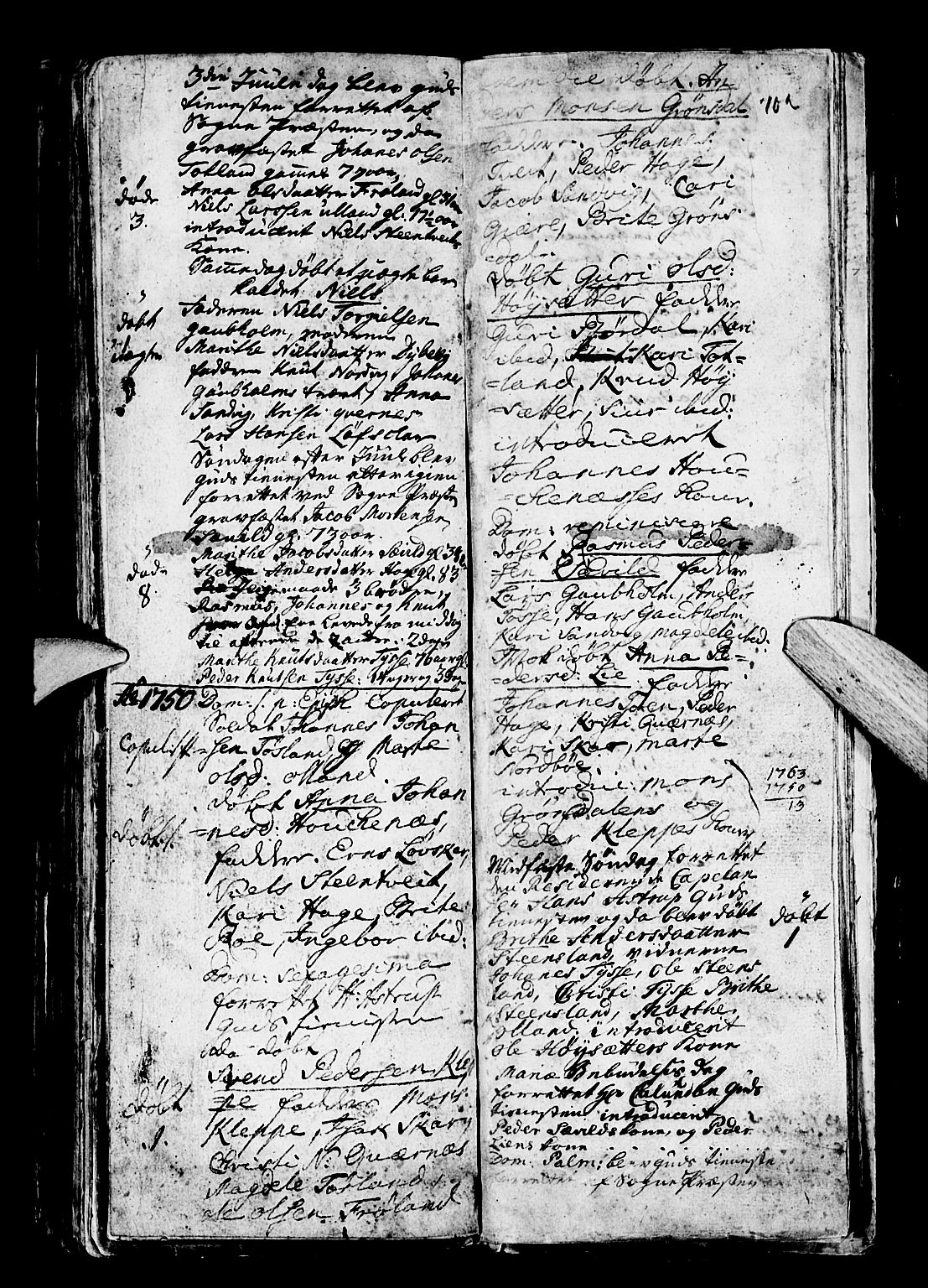 Os sokneprestembete, SAB/A-99929: Parish register (official) no. A 4, 1669-1760, p. 102