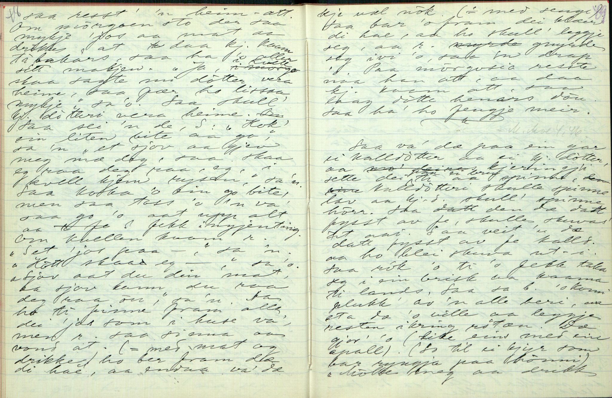 Rikard Berge, TEMU/TGM-A-1003/F/L0003/0035: 061-100 Innholdslister / 93 Hjartdal, 1910, p. 48-49