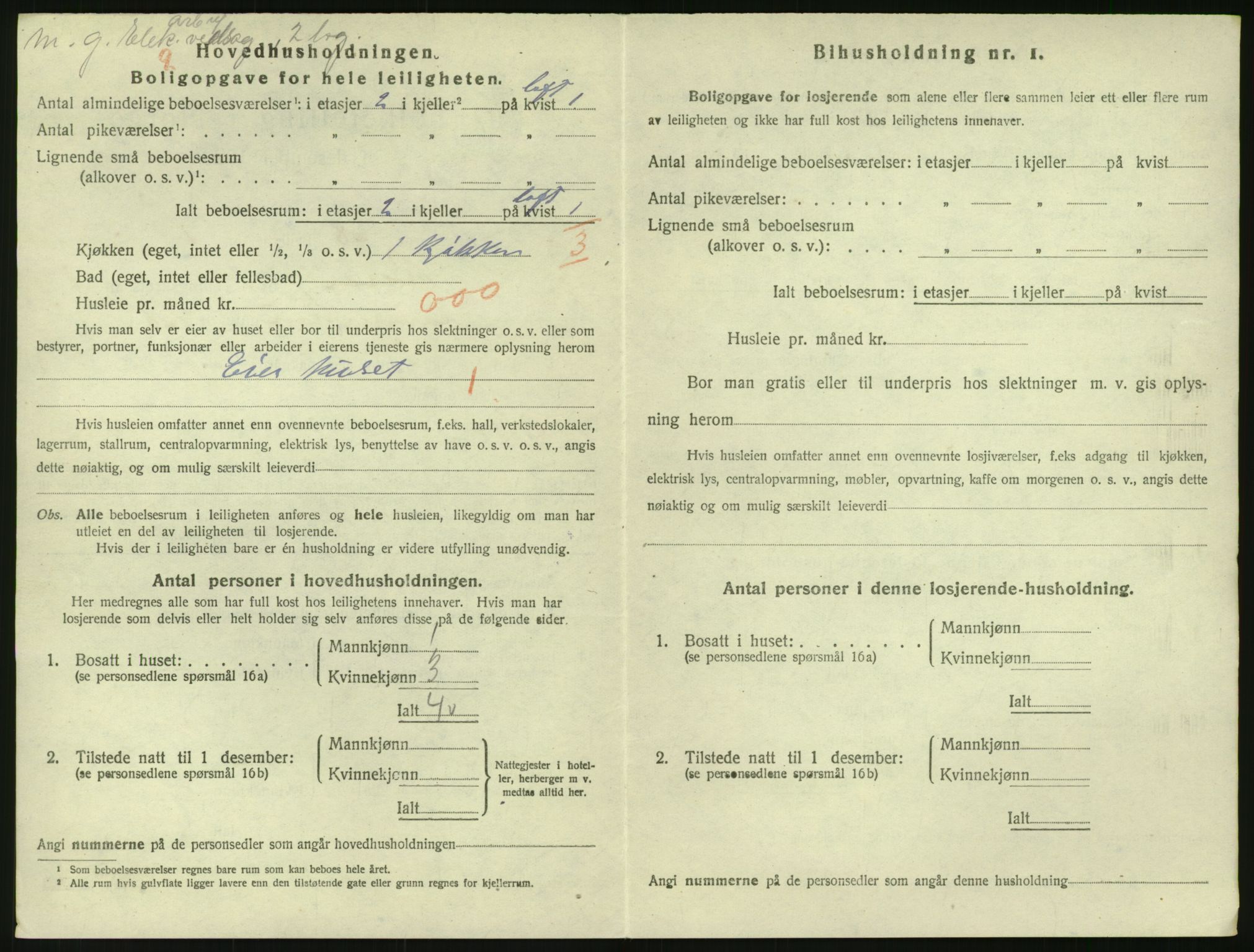 SAK, 1920 census for Risør, 1920, p. 1504