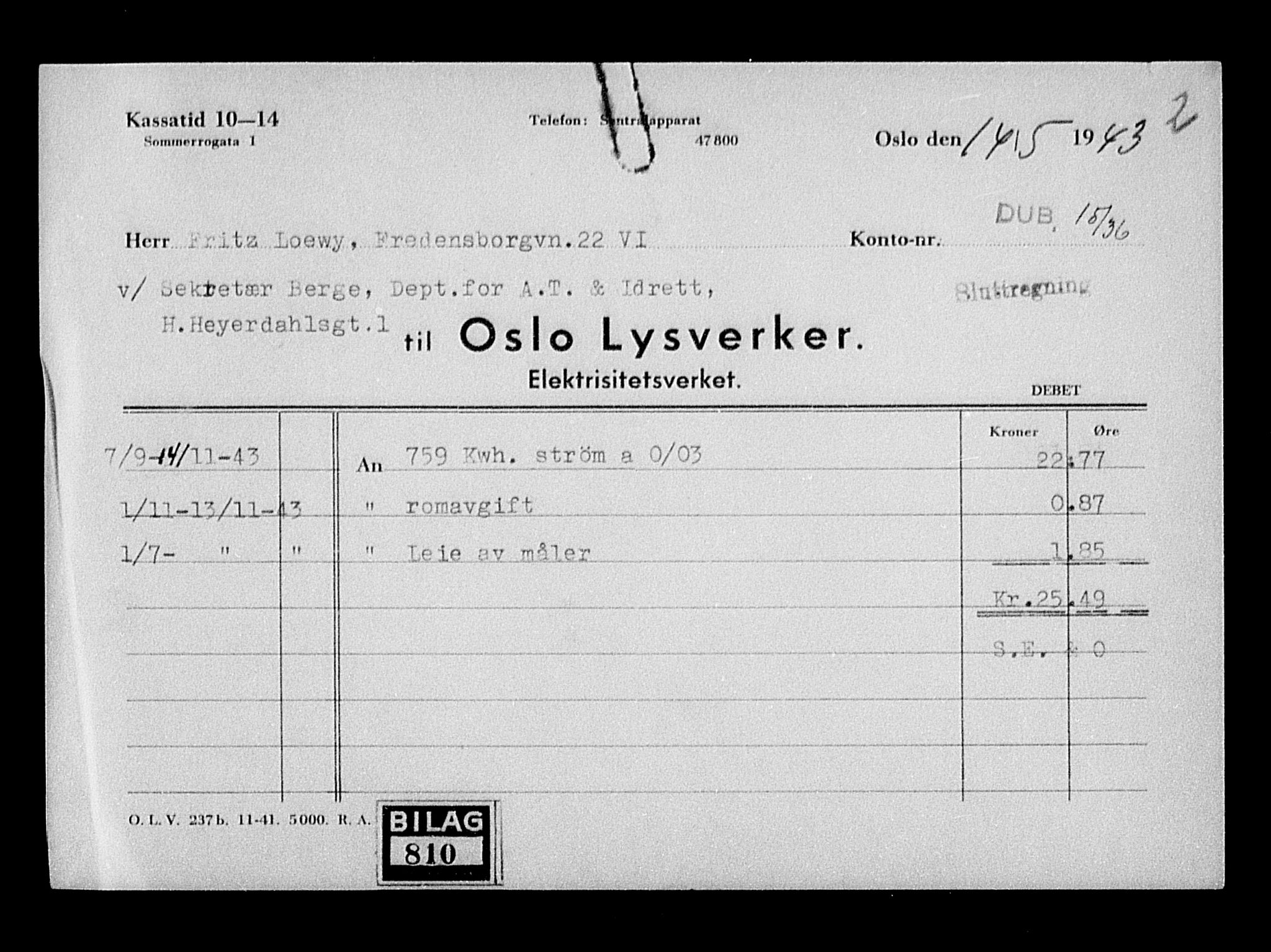 Justisdepartementet, Tilbakeføringskontoret for inndratte formuer, AV/RA-S-1564/H/Hc/Hcc/L0960: --, 1945-1947, p. 43