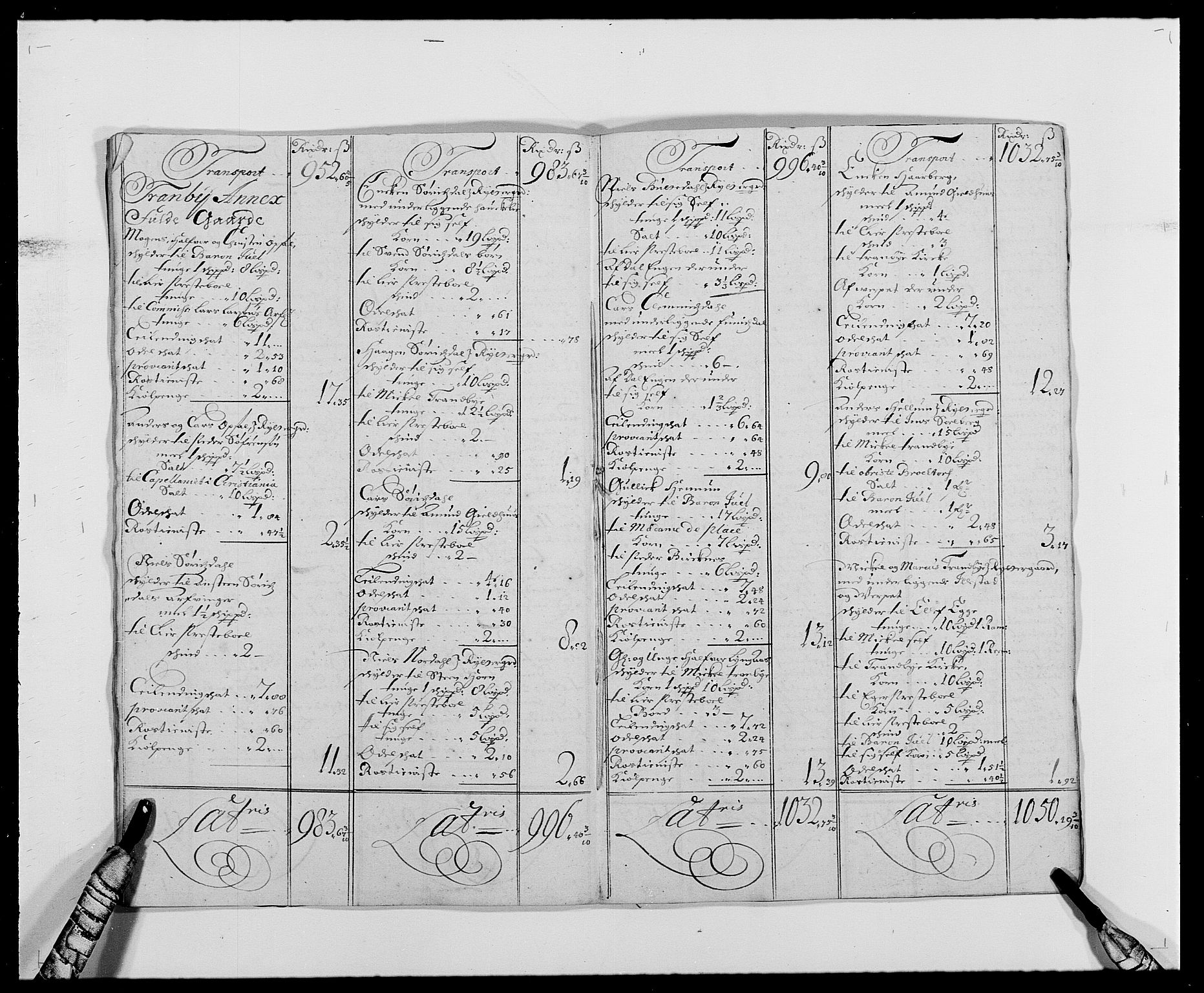 Rentekammeret inntil 1814, Reviderte regnskaper, Fogderegnskap, AV/RA-EA-4092/R28/L1690: Fogderegnskap Eiker og Lier, 1692-1693, p. 53