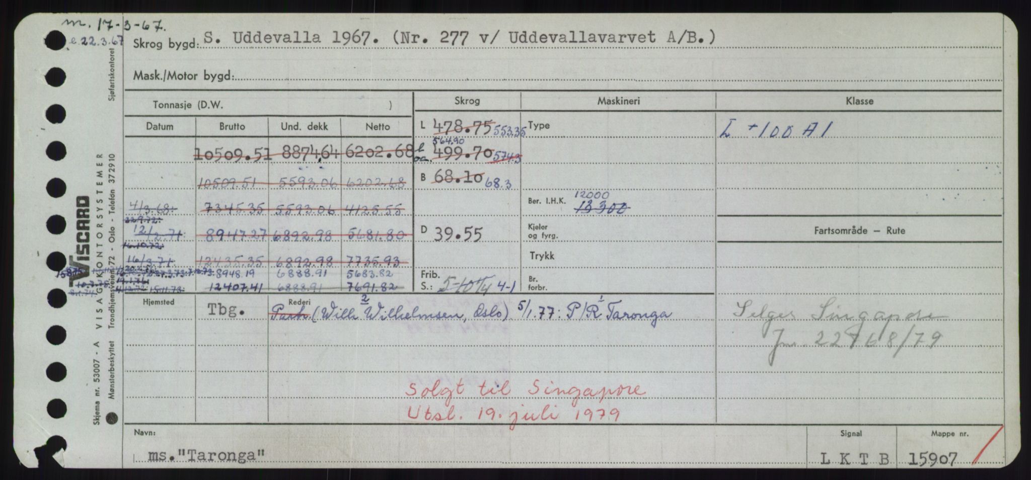 Sjøfartsdirektoratet med forløpere, Skipsmålingen, RA/S-1627/H/Hd/L0038: Fartøy, T-Th, p. 249