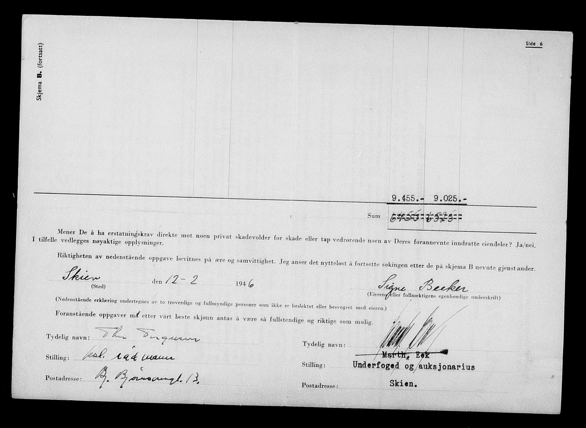 Justisdepartementet, Tilbakeføringskontoret for inndratte formuer, AV/RA-S-1564/H/Hc/Hcd/L0989: --, 1945-1947, p. 504