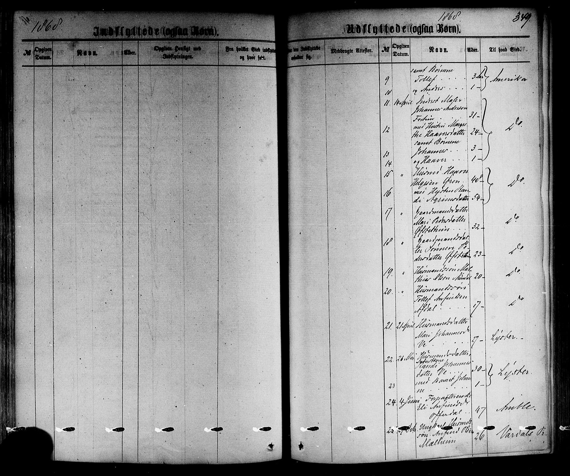 Årdal sokneprestembete, SAB/A-81701: Parish register (official) no. A 3, 1863-1886, p. 349