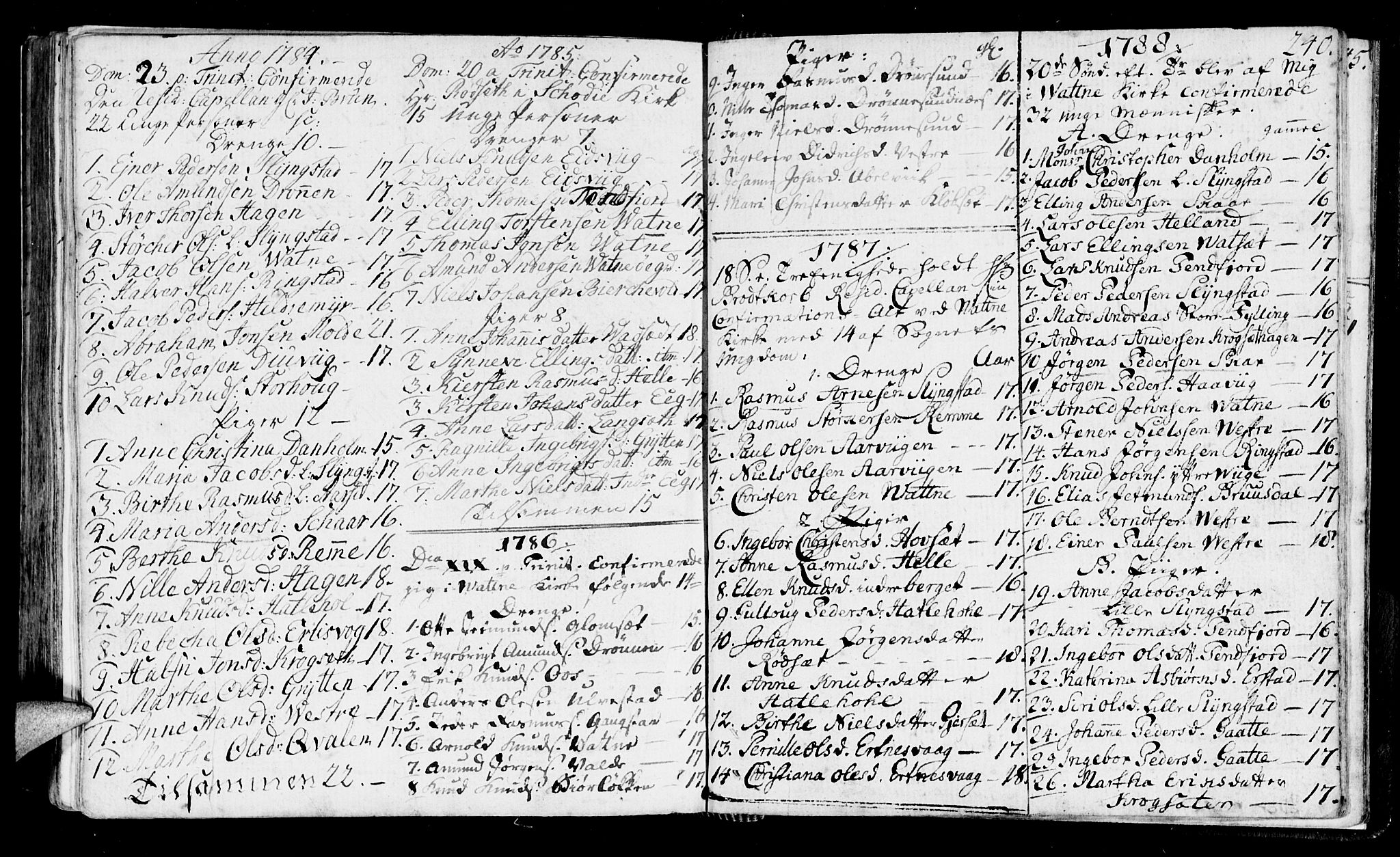 Ministerialprotokoller, klokkerbøker og fødselsregistre - Møre og Romsdal, SAT/A-1454/525/L0372: Parish register (official) no. 525A02, 1778-1817, p. 240