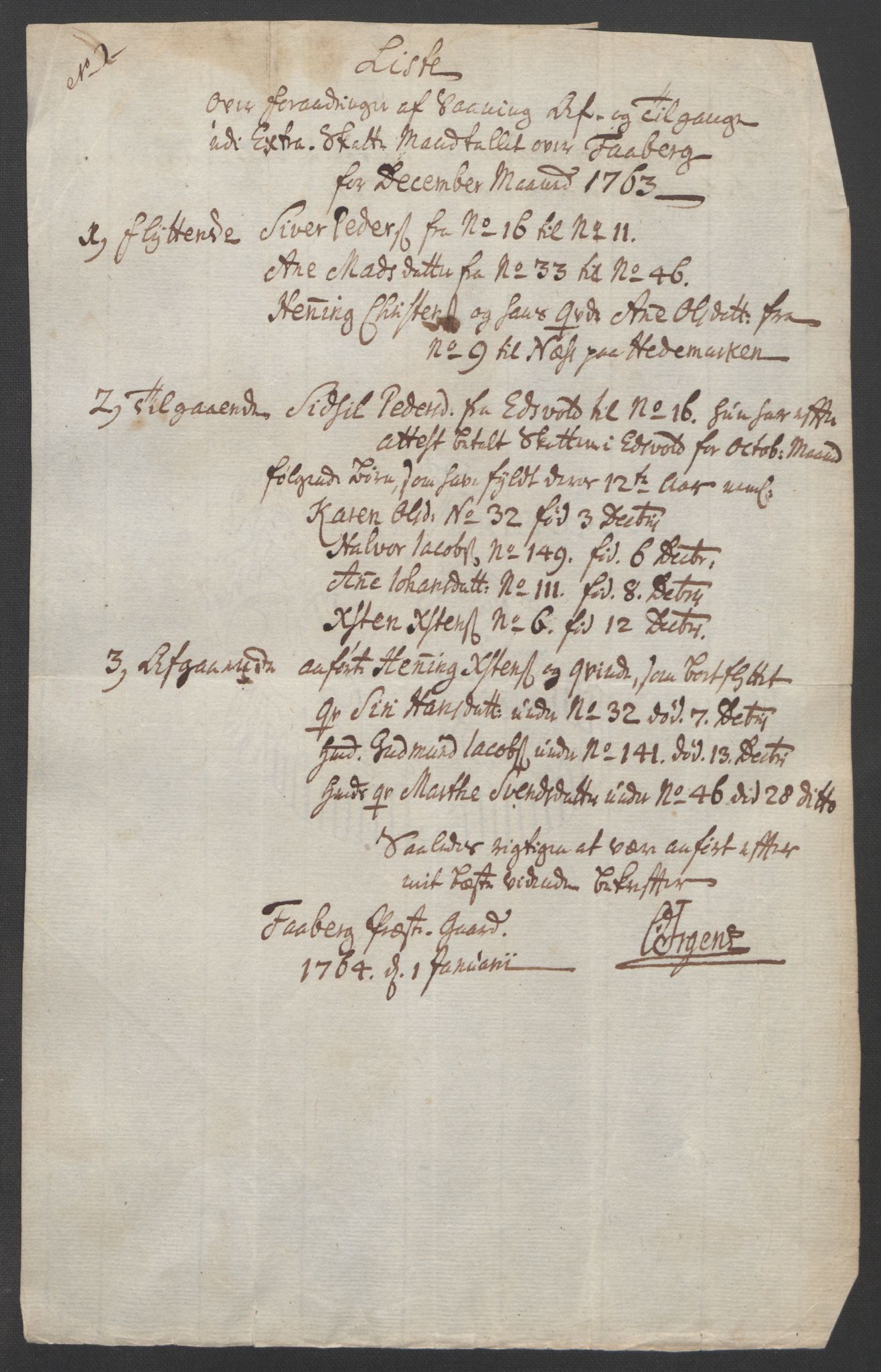 Rentekammeret inntil 1814, Reviderte regnskaper, Fogderegnskap, RA/EA-4092/R17/L1266: Ekstraskatten Gudbrandsdal, 1762-1766, p. 321