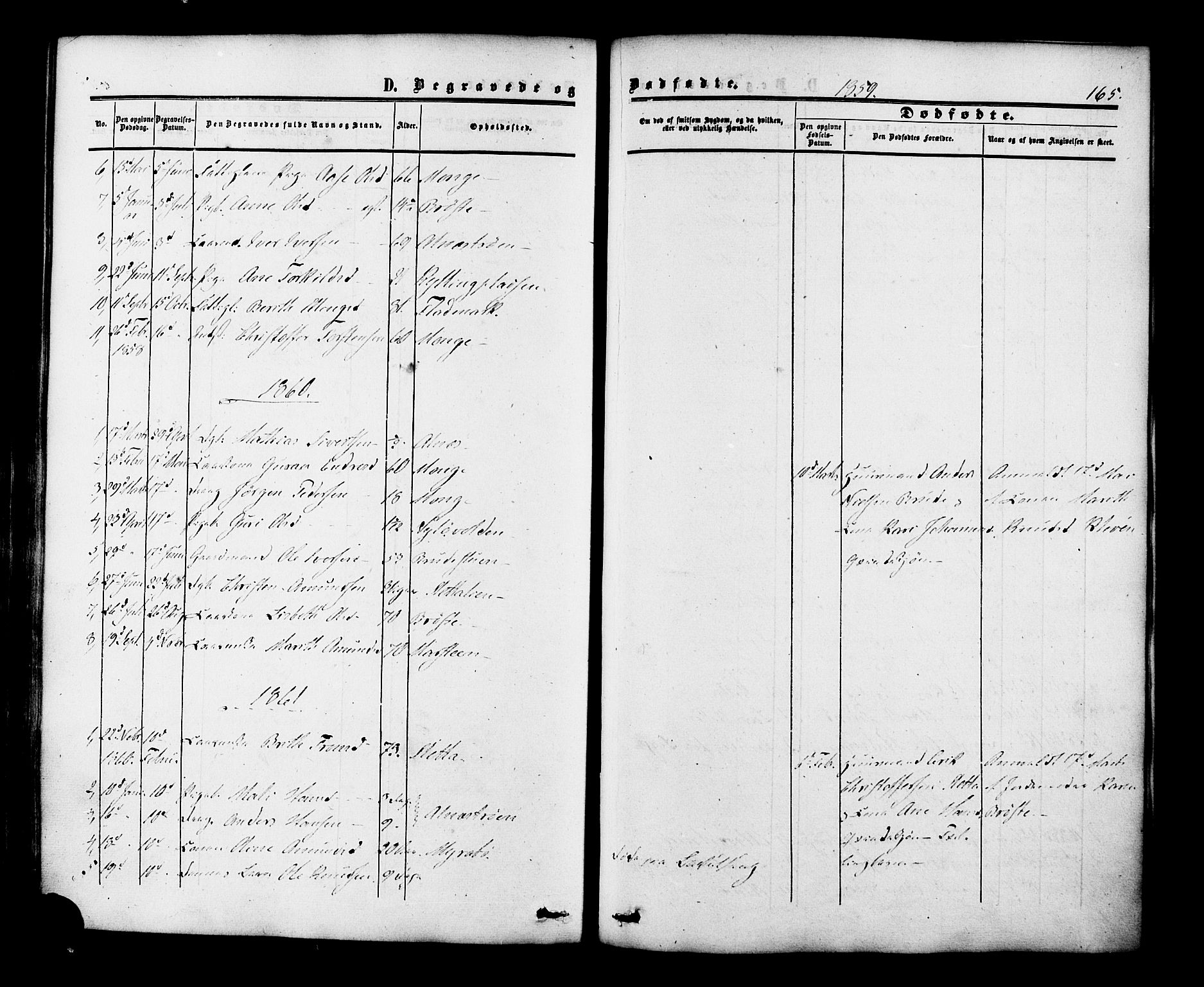 Ministerialprotokoller, klokkerbøker og fødselsregistre - Møre og Romsdal, SAT/A-1454/546/L0594: Parish register (official) no. 546A02, 1854-1882, p. 165