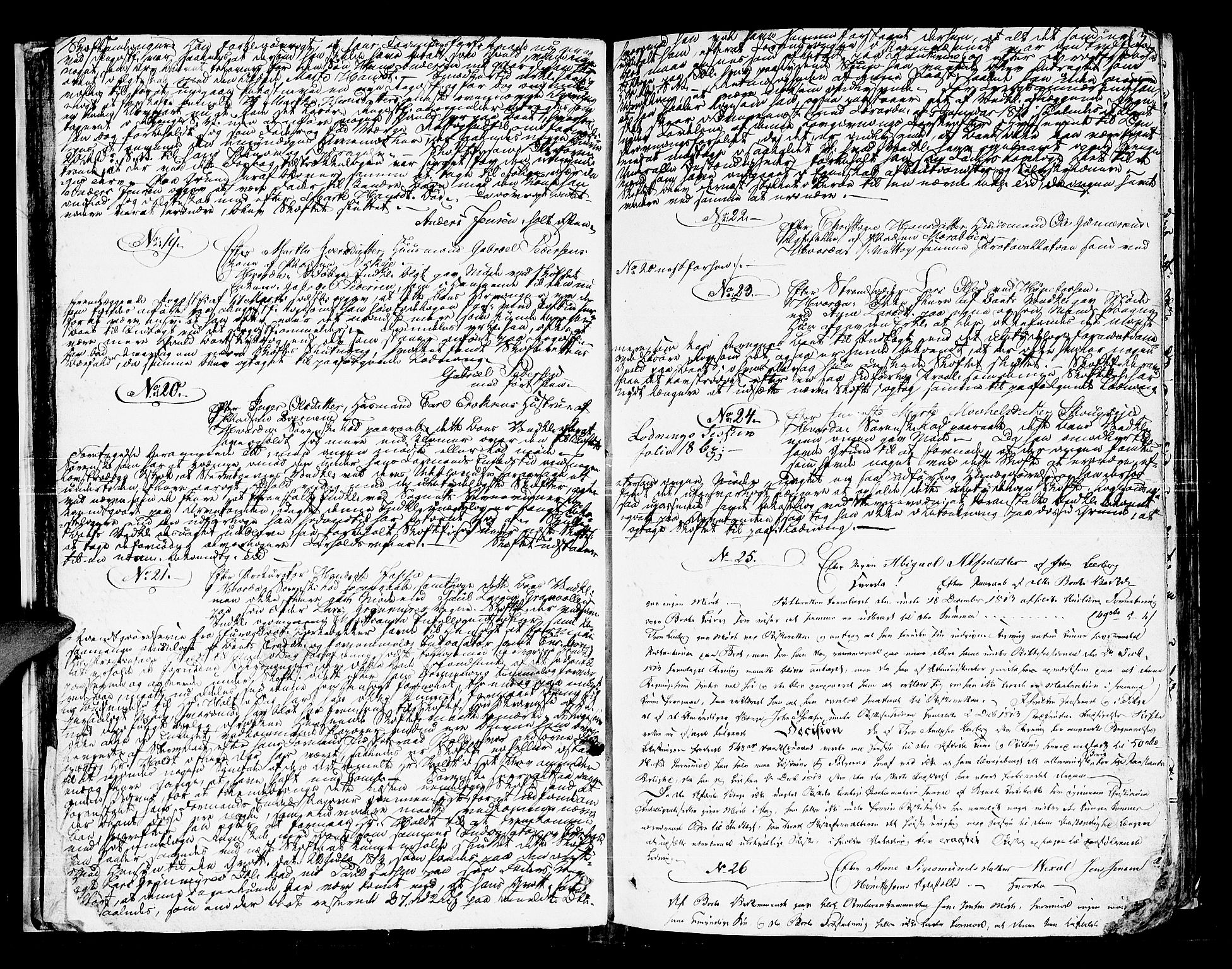 Ringerike og Hallingdal sorenskriveri, SAKO/A-81/H/Ha/L0025a: Skifteprotokoll, 1815-1822, p. 12b-13a