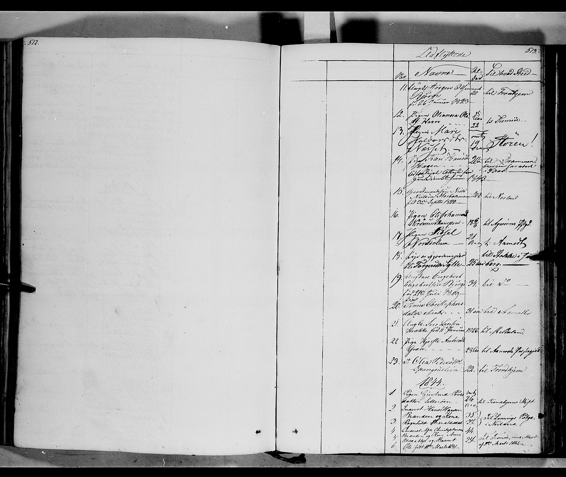 Ringebu prestekontor, SAH/PREST-082/H/Ha/Haa/L0005: Parish register (official) no. 5, 1839-1848, p. 512-513