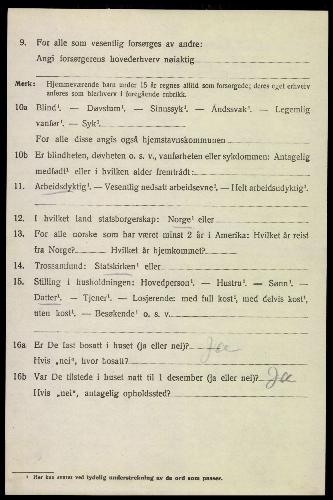 SAH, 1920 census for Stange, 1920, p. 17834