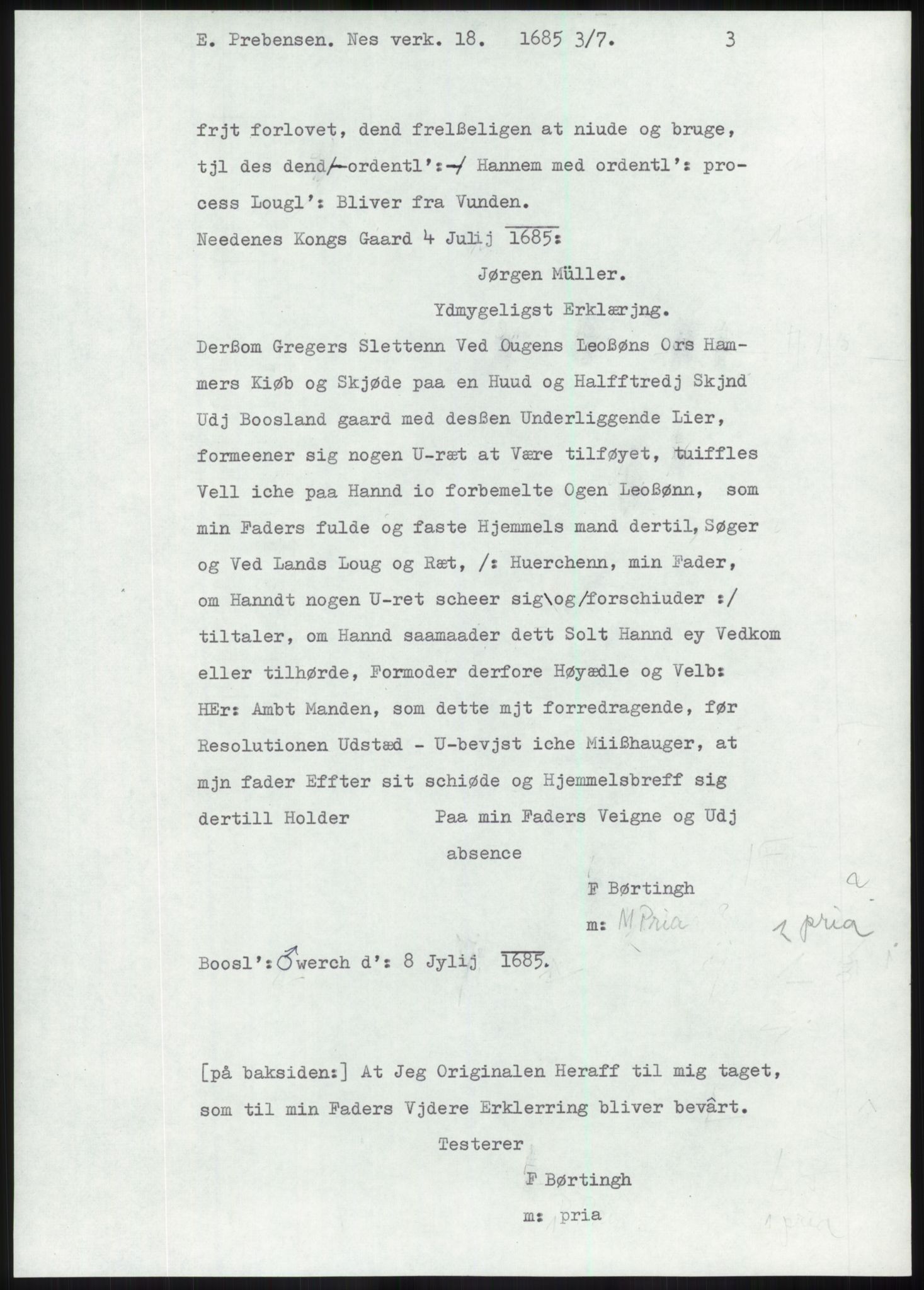 Samlinger til kildeutgivelse, Diplomavskriftsamlingen, AV/RA-EA-4053/H/Ha, p. 124