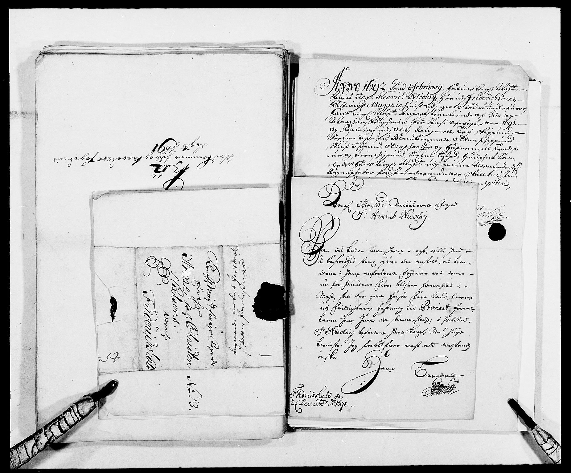 Rentekammeret inntil 1814, Reviderte regnskaper, Fogderegnskap, RA/EA-4092/R01/L0010: Fogderegnskap Idd og Marker, 1690-1691, p. 105