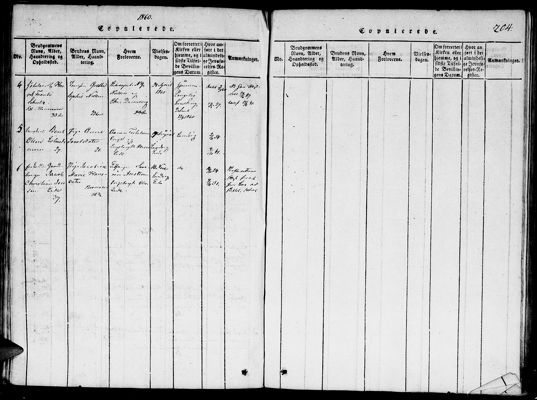 Hommedal sokneprestkontor, AV/SAK-1111-0023/F/Fa/Faa/L0001: Parish register (official) no. A 1, 1816-1860, p. 203