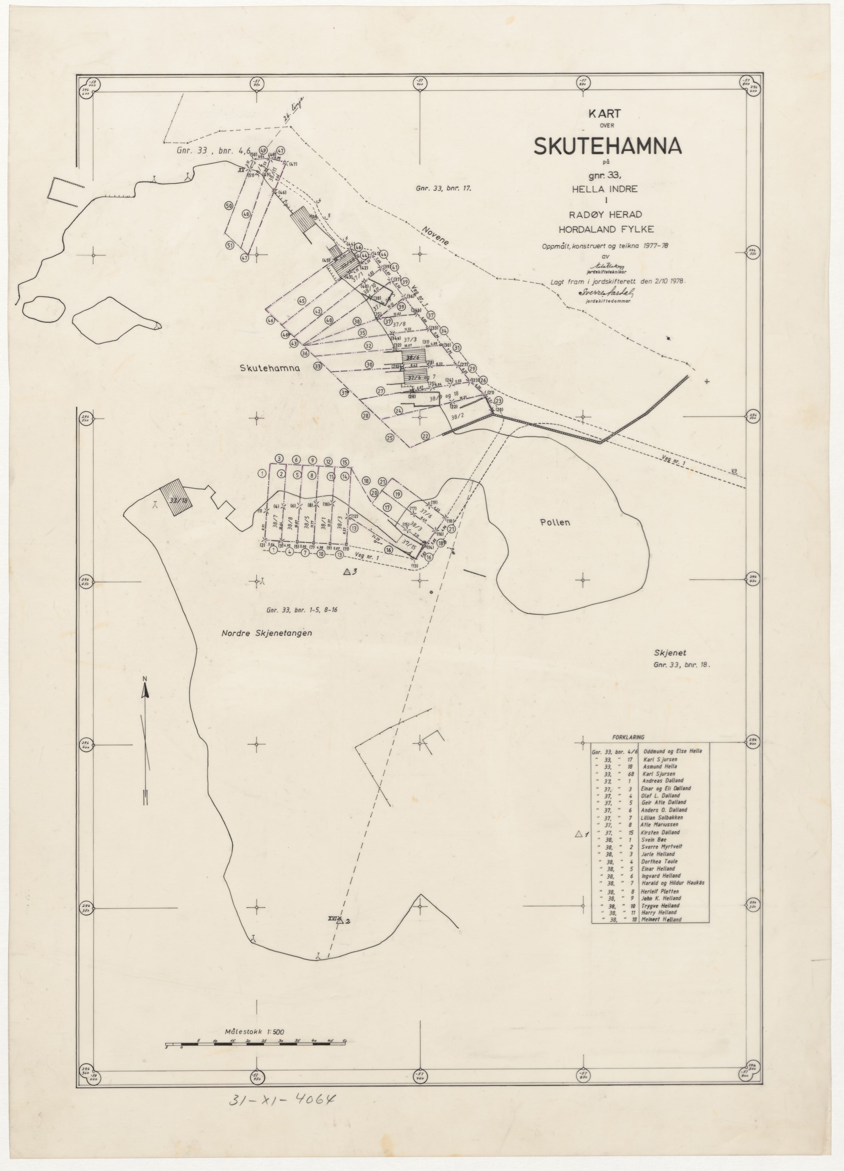 Jordskifteverkets kartarkiv, RA/S-3929/T, 1859-1988, p. 4644