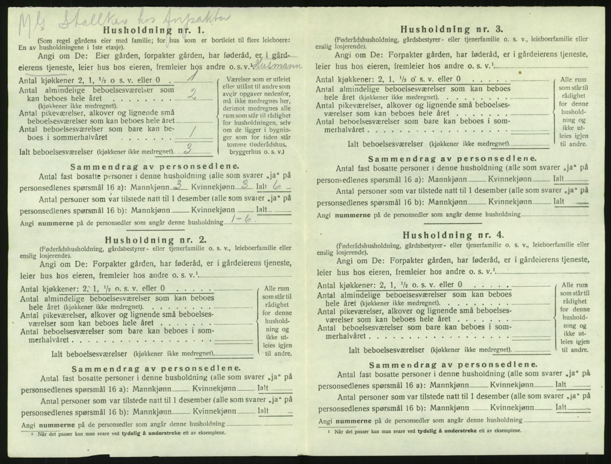 SAKO, 1920 census for Lardal, 1920, p. 42