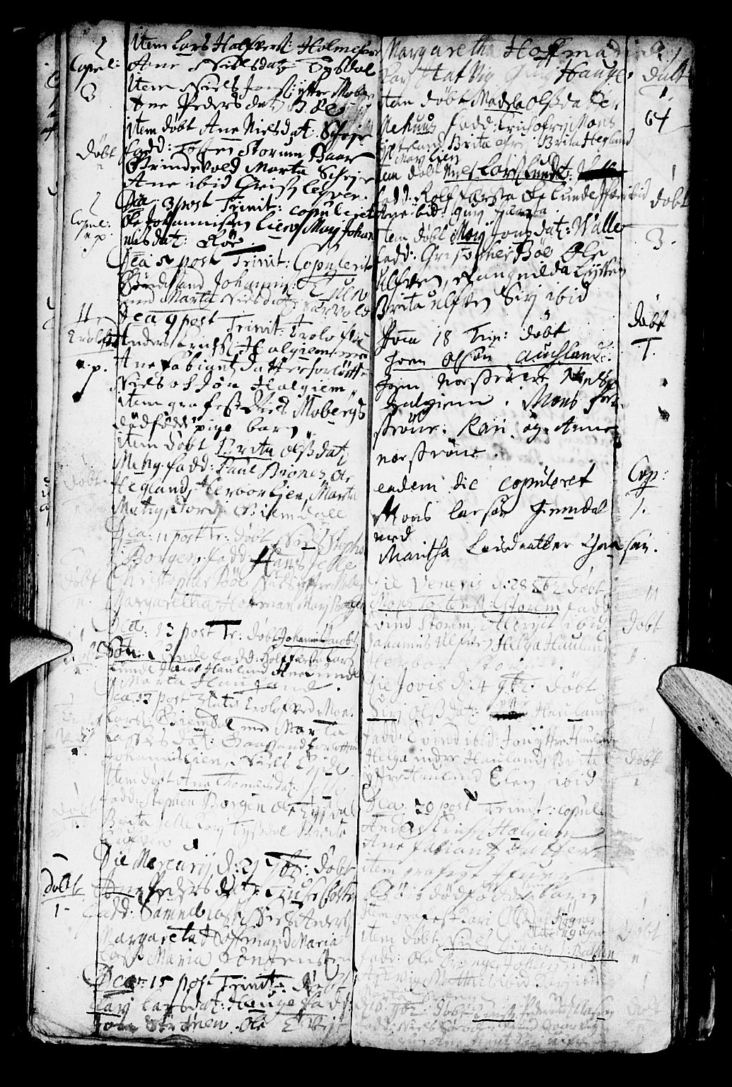 Os sokneprestembete, SAB/A-99929: Parish register (official) no. A 1, 1669-1722, p. 64