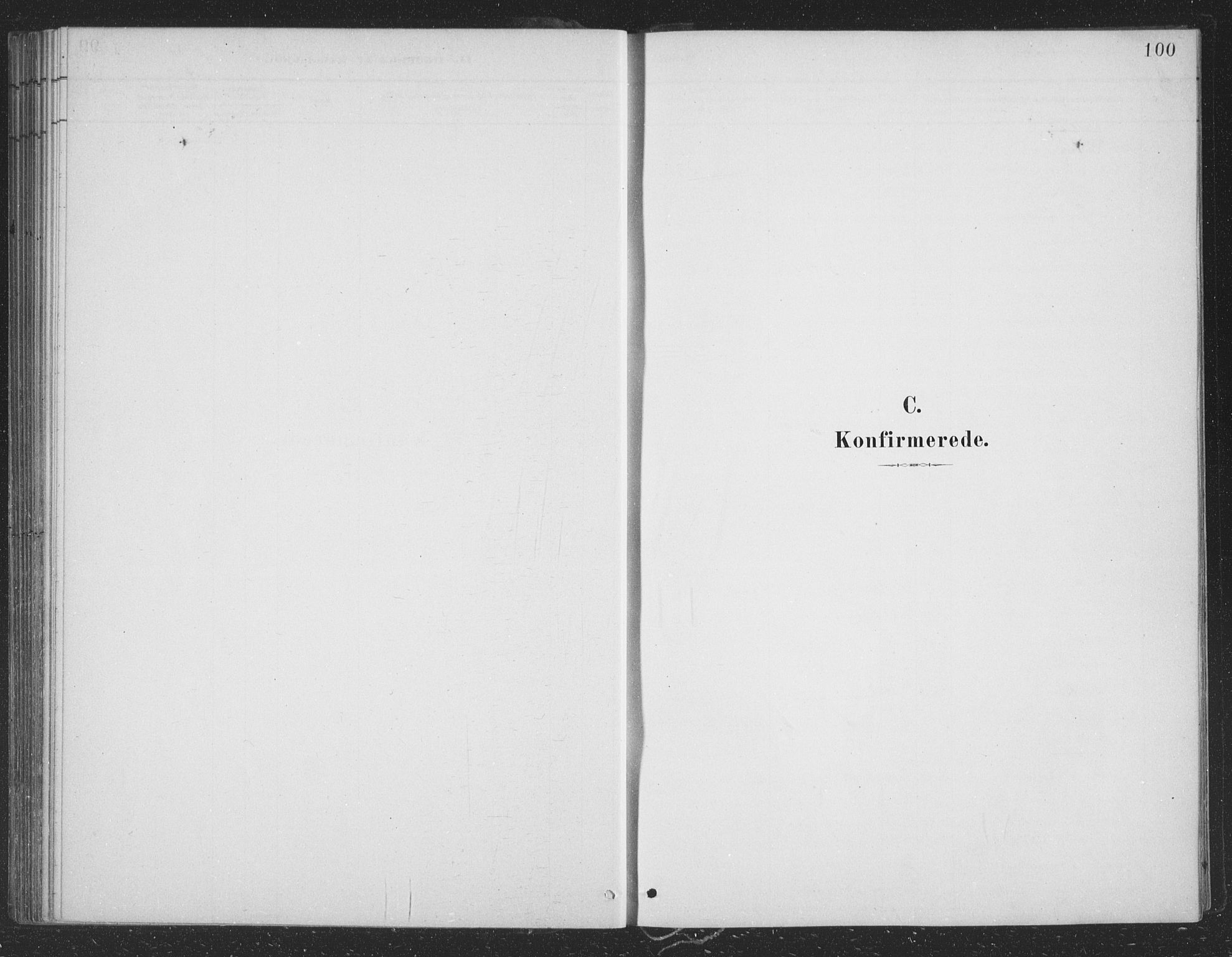 Voss sokneprestembete, SAB/A-79001/H/Hab: Parish register (copy) no. B 3, 1879-1894, p. 100