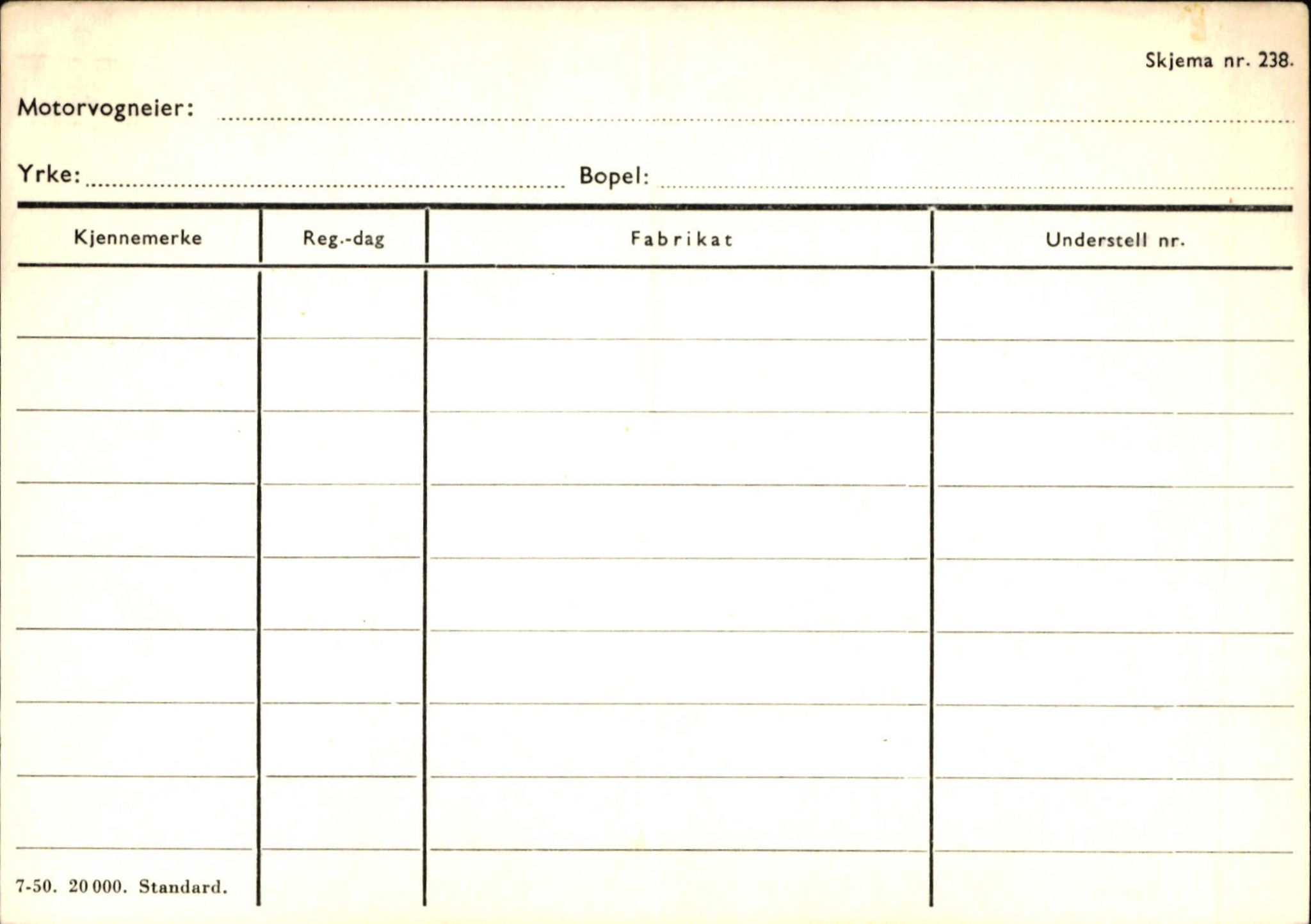 Statens vegvesen, Sogn og Fjordane vegkontor, SAB/A-5301/4/F/L0125: Eigarregister Sogndal V-Å. Aurland A-Å. Fjaler A-N, 1945-1975, p. 1409