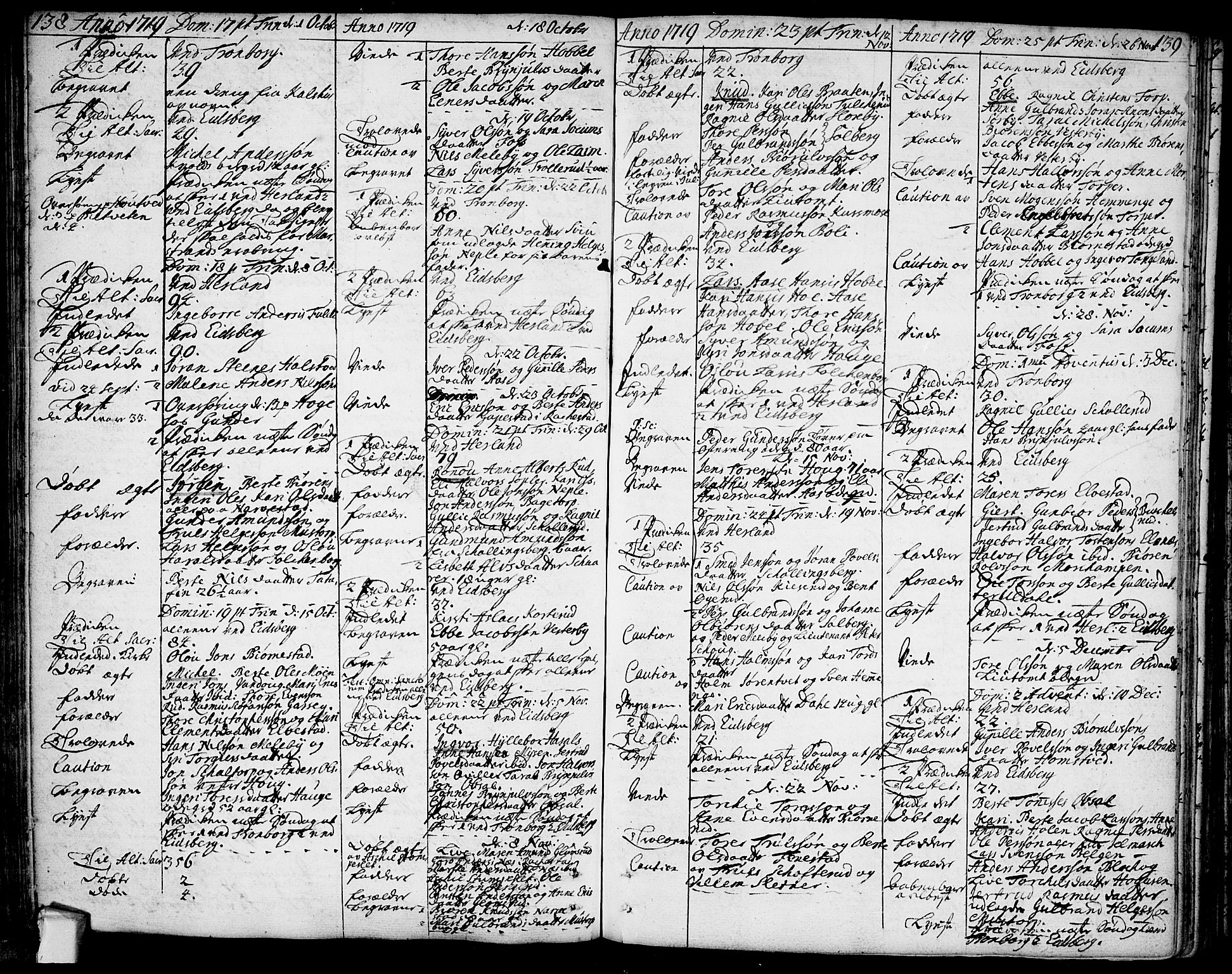 Eidsberg prestekontor Kirkebøker, AV/SAO-A-10905/F/Fa/L0001: Parish register (official) no. I 1, 1710-1730, p. 138-139