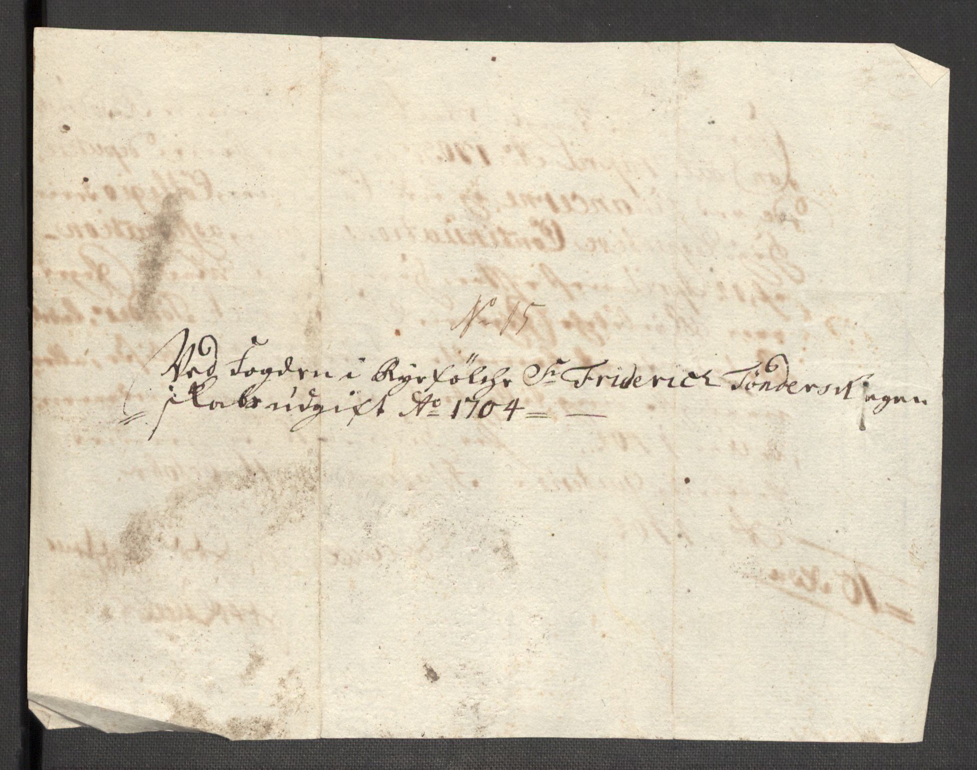 Rentekammeret inntil 1814, Reviderte regnskaper, Fogderegnskap, AV/RA-EA-4092/R47/L2860: Fogderegnskap Ryfylke, 1703-1705, p. 265