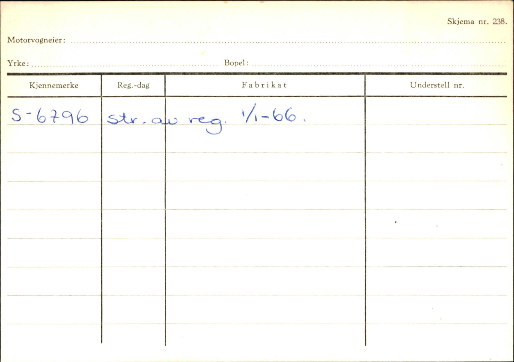 Statens vegvesen, Sogn og Fjordane vegkontor, SAB/A-5301/4/F/L0144: Registerkort Vågsøy A-R, 1945-1975, p. 363
