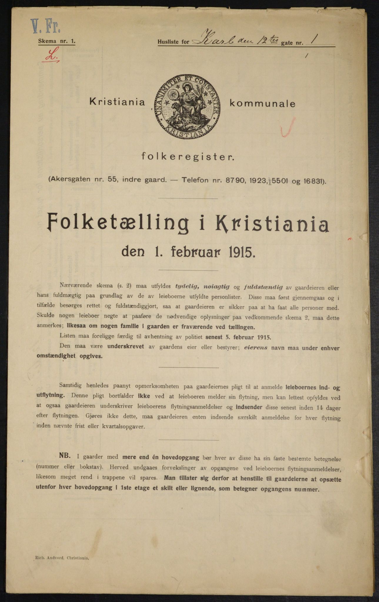 OBA, Municipal Census 1915 for Kristiania, 1915, p. 47772