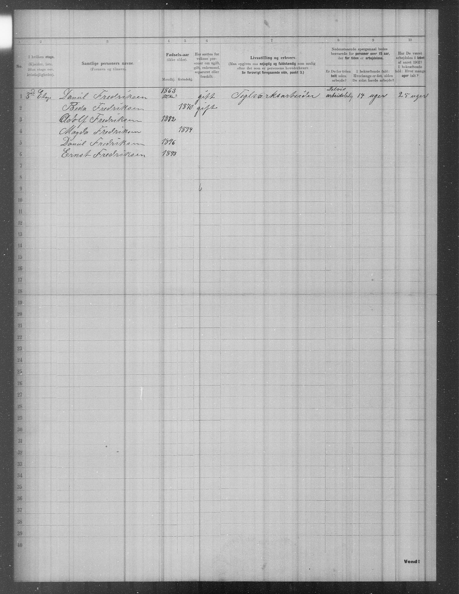 OBA, Municipal Census 1902 for Kristiania, 1902, p. 533