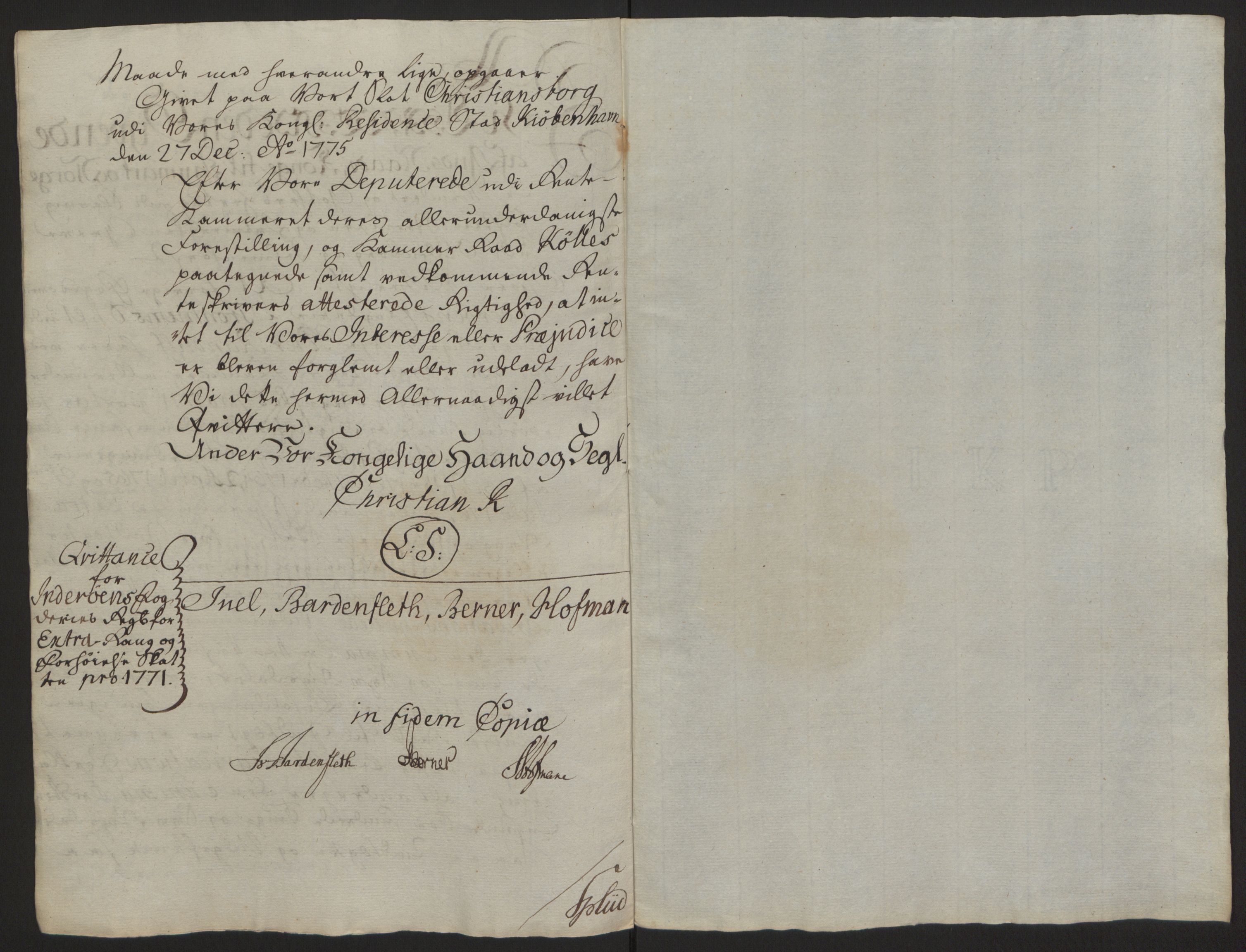 Rentekammeret inntil 1814, Reviderte regnskaper, Fogderegnskap, AV/RA-EA-4092/R63/L4420: Ekstraskatten Inderøy, 1762-1772, p. 419