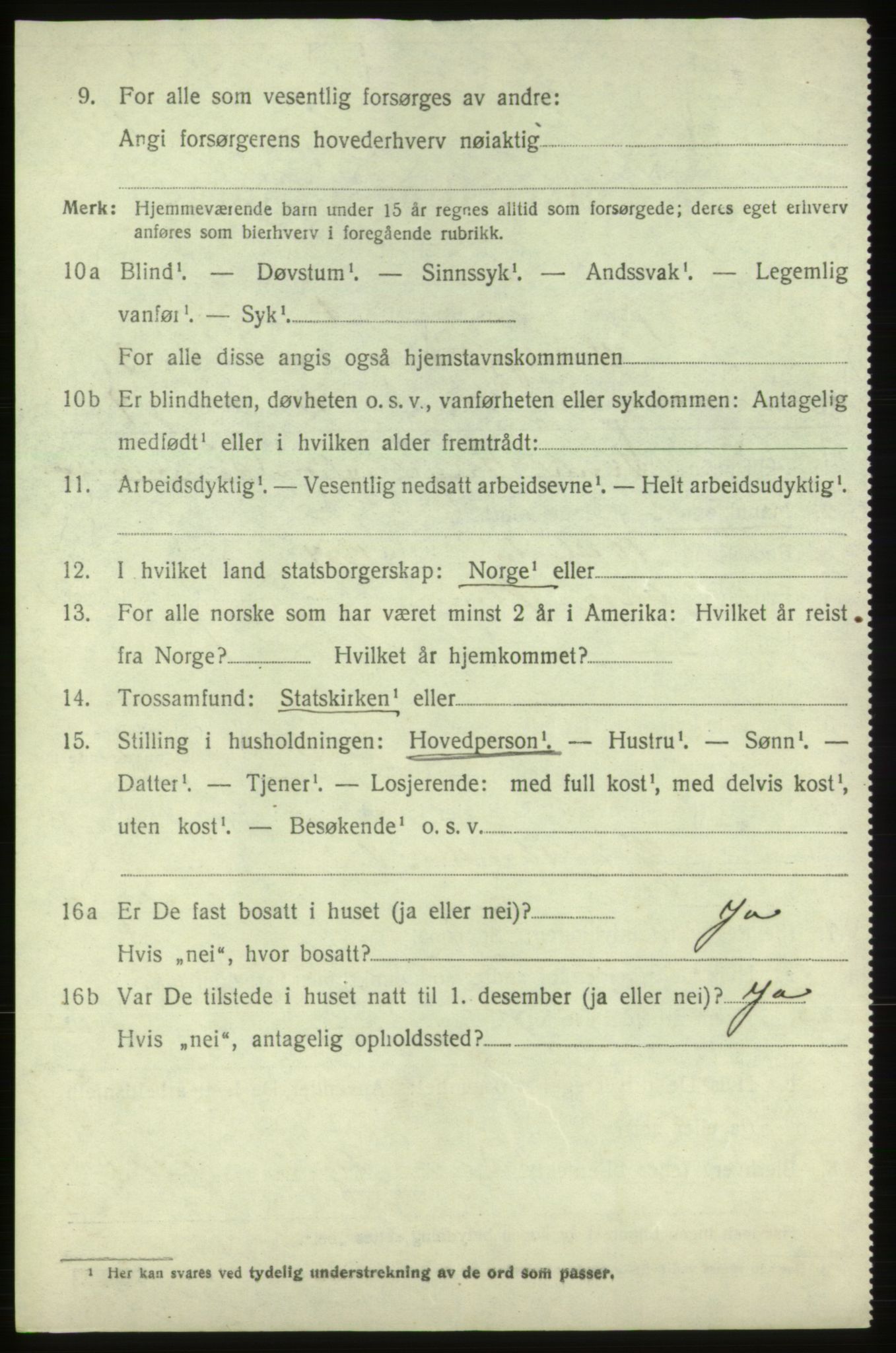 SAB, 1920 census for Vikebygd, 1920, p. 1552