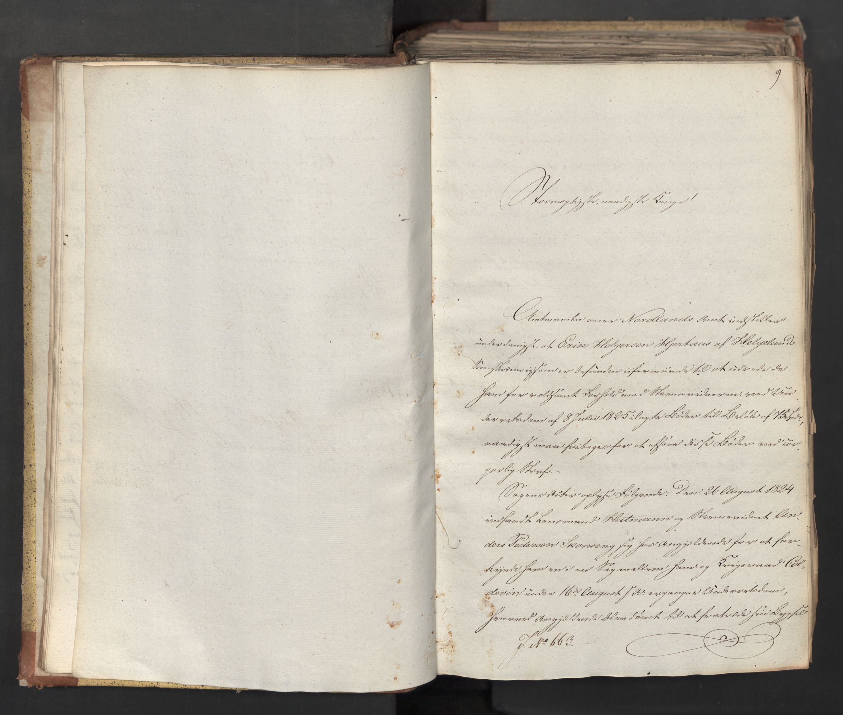 Statsrådsavdelingen i Stockholm, AV/RA-S-1003/D/Da/L0068: Regjeringsinnstillinger nr. 660-876, 1830, p. 22