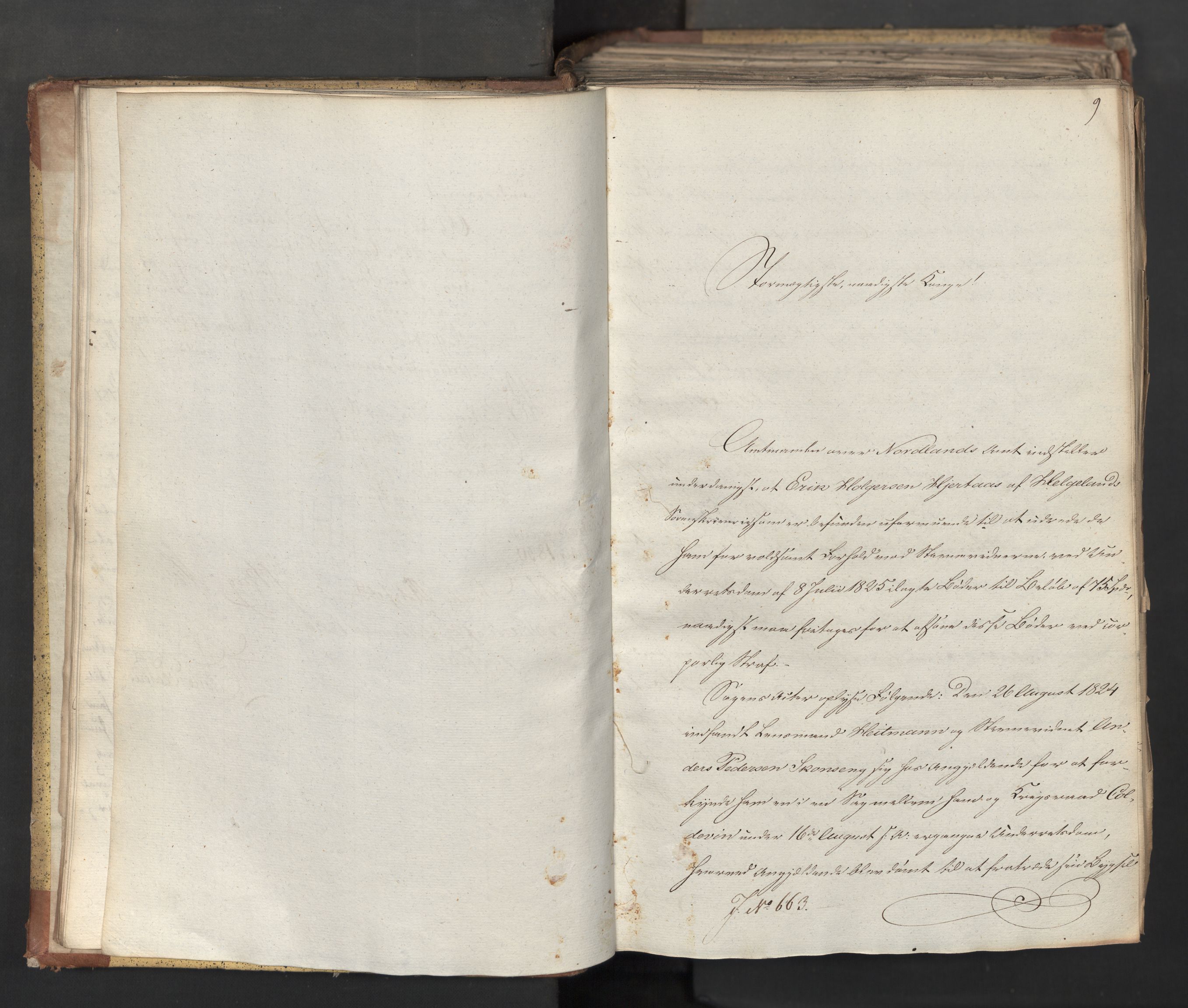 Statsrådsavdelingen i Stockholm, RA/S-1003/D/Da/L0068: Regjeringsinnstillinger nr. 660-876, 1830, p. 22