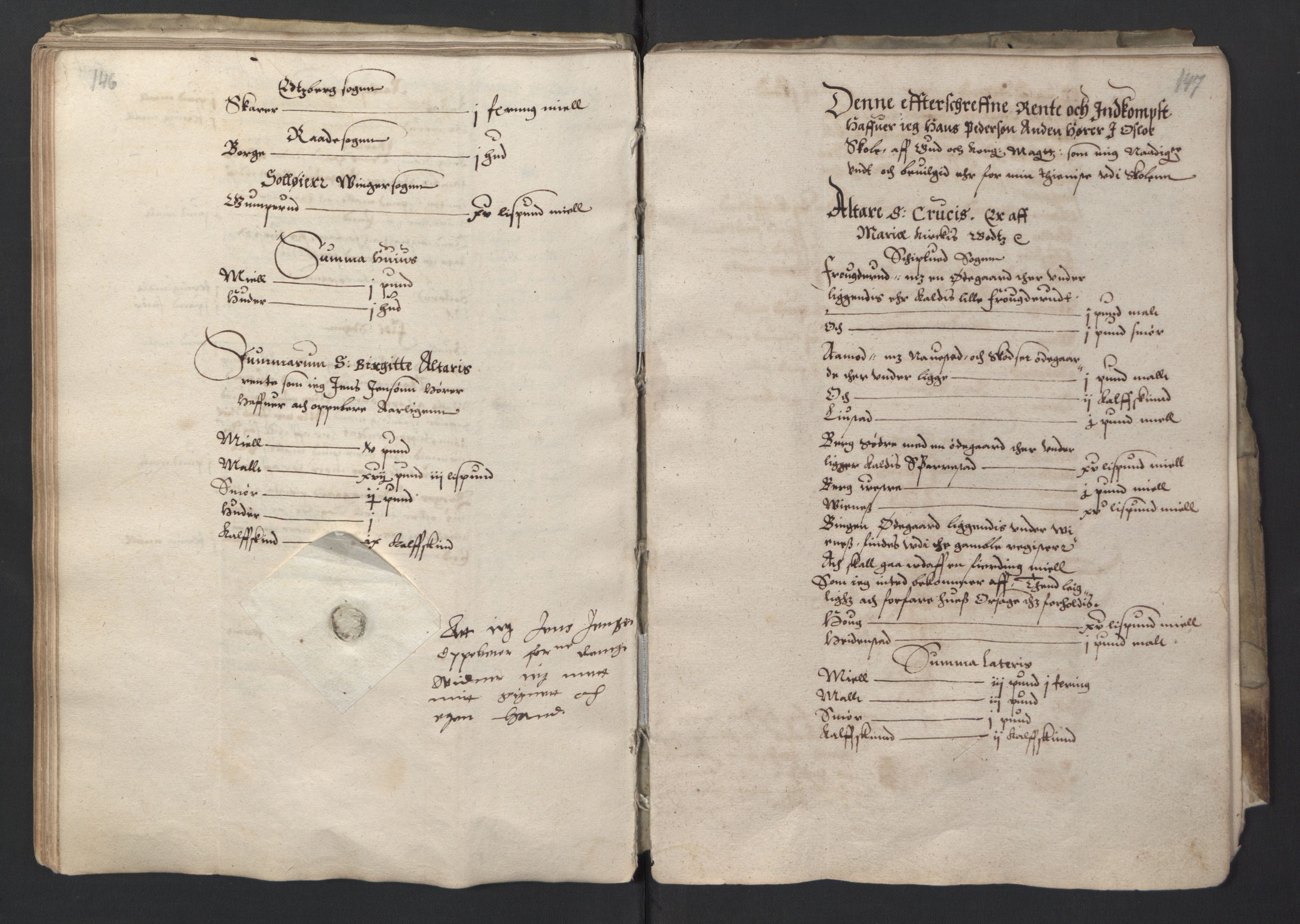 Stattholderembetet 1572-1771, RA/EA-2870/Ek/L0001/0001: Jordebøker før 1624 og til utligning av garnisonsskatt 1624-1626: / Jordebok for Oslo kapitel, 1595, p. 86