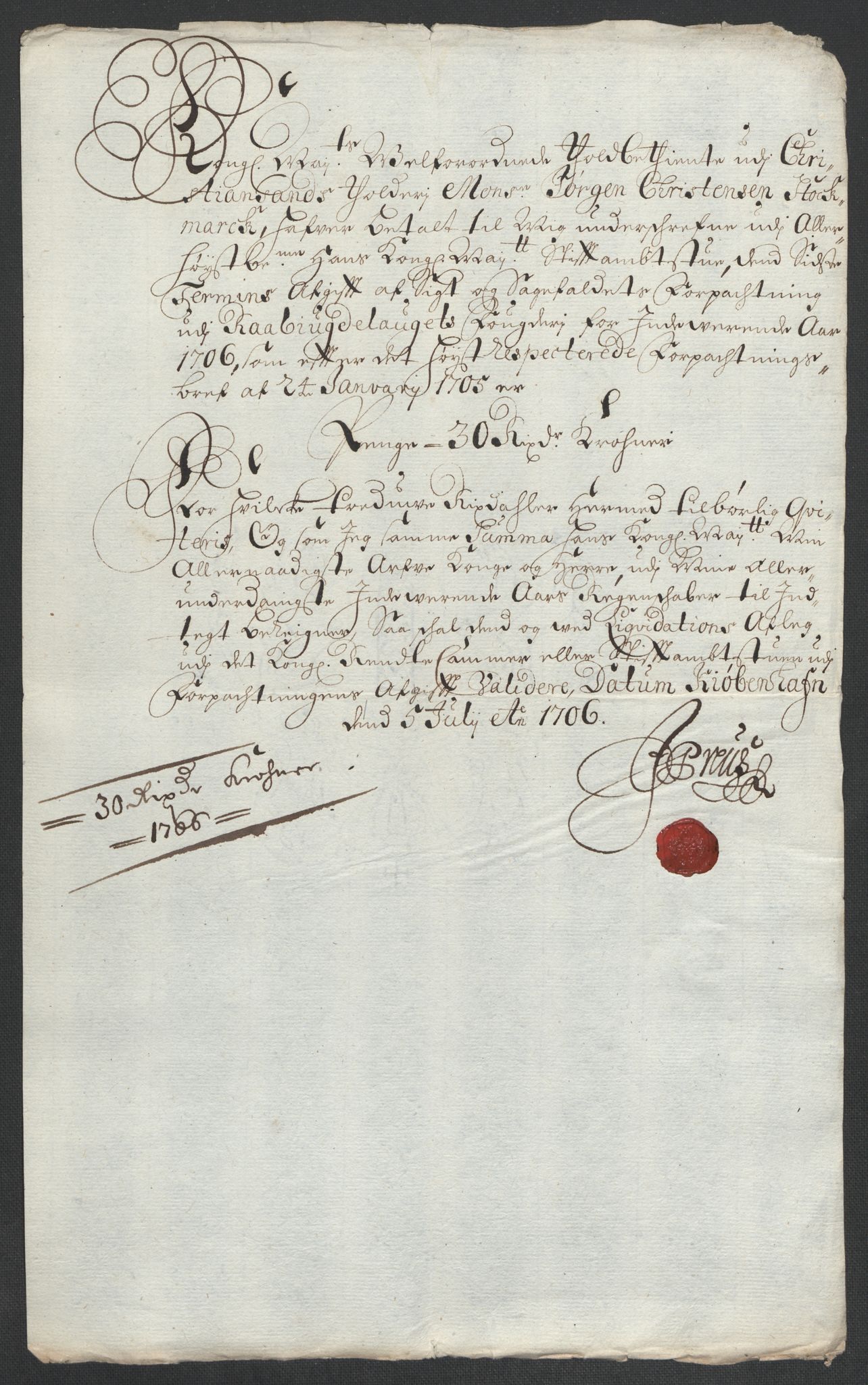 Rentekammeret inntil 1814, Reviderte regnskaper, Fogderegnskap, AV/RA-EA-4092/R40/L2448: Fogderegnskap Råbyggelag, 1706-1708, p. 283