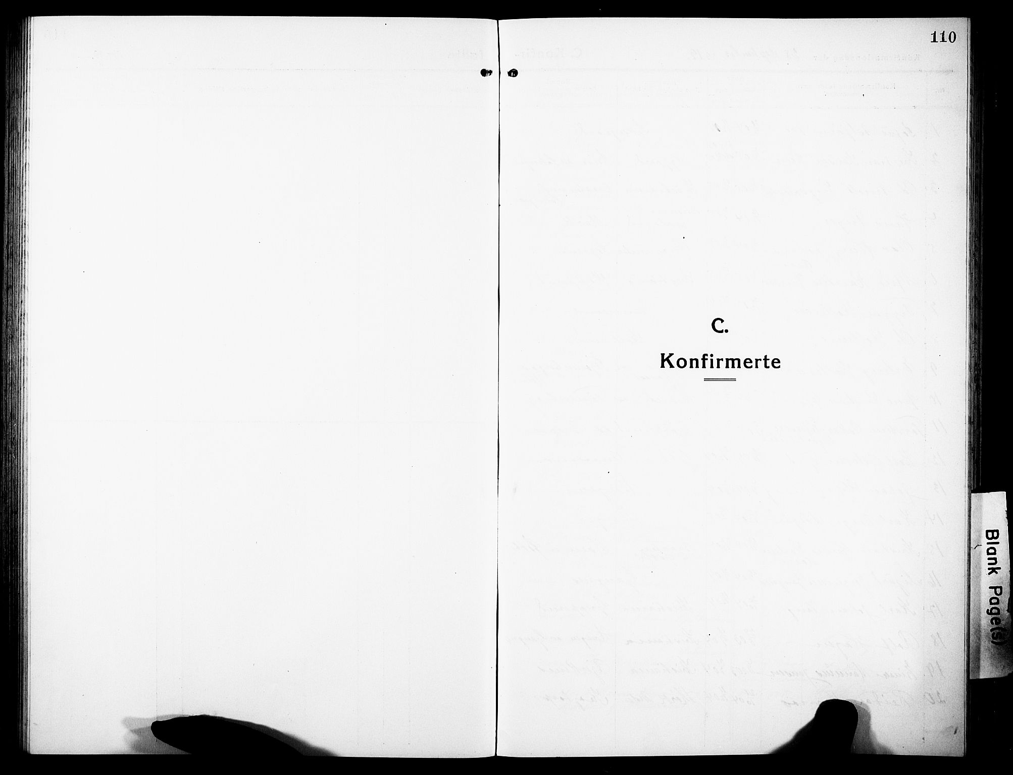 Høland prestekontor Kirkebøker, SAO/A-10346a/G/Gb/L0002: Parish register (copy) no. II 2, 1915-1933, p. 110